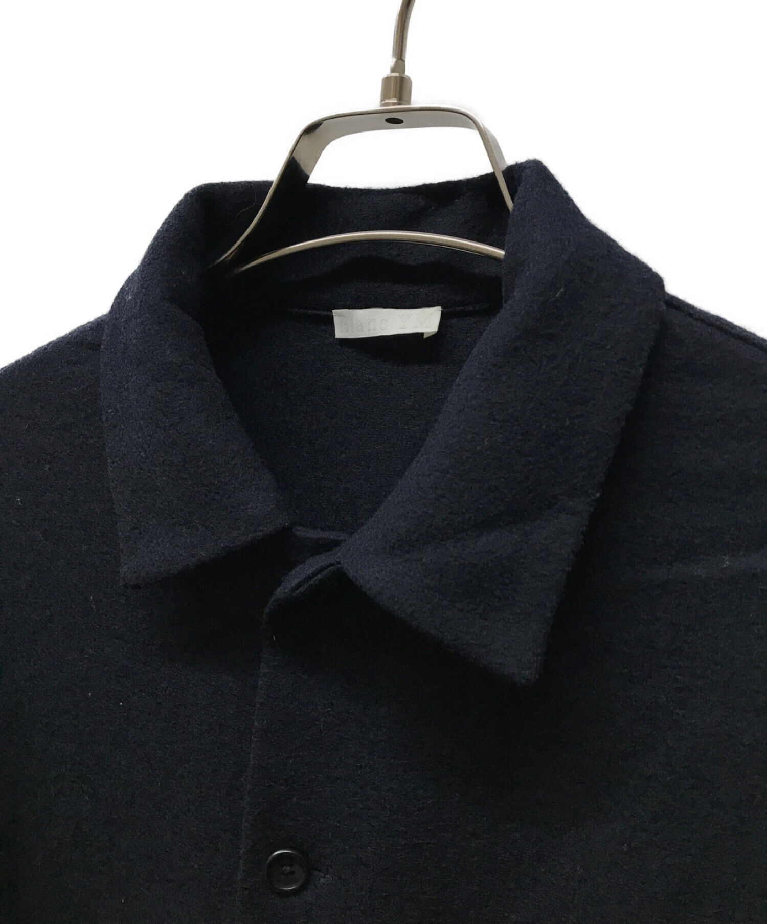 中古・古着通販】Blanc YM (ブランワイエム) Wool Fleece Shirt/ウール