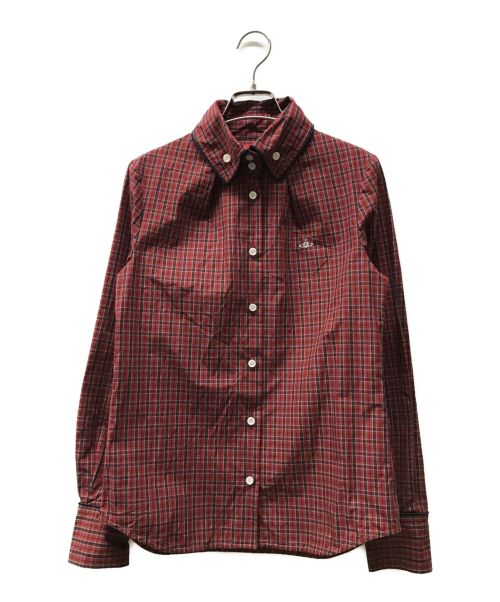 Vivienne Westwood RED LABEL 花柄 チェックシャツ