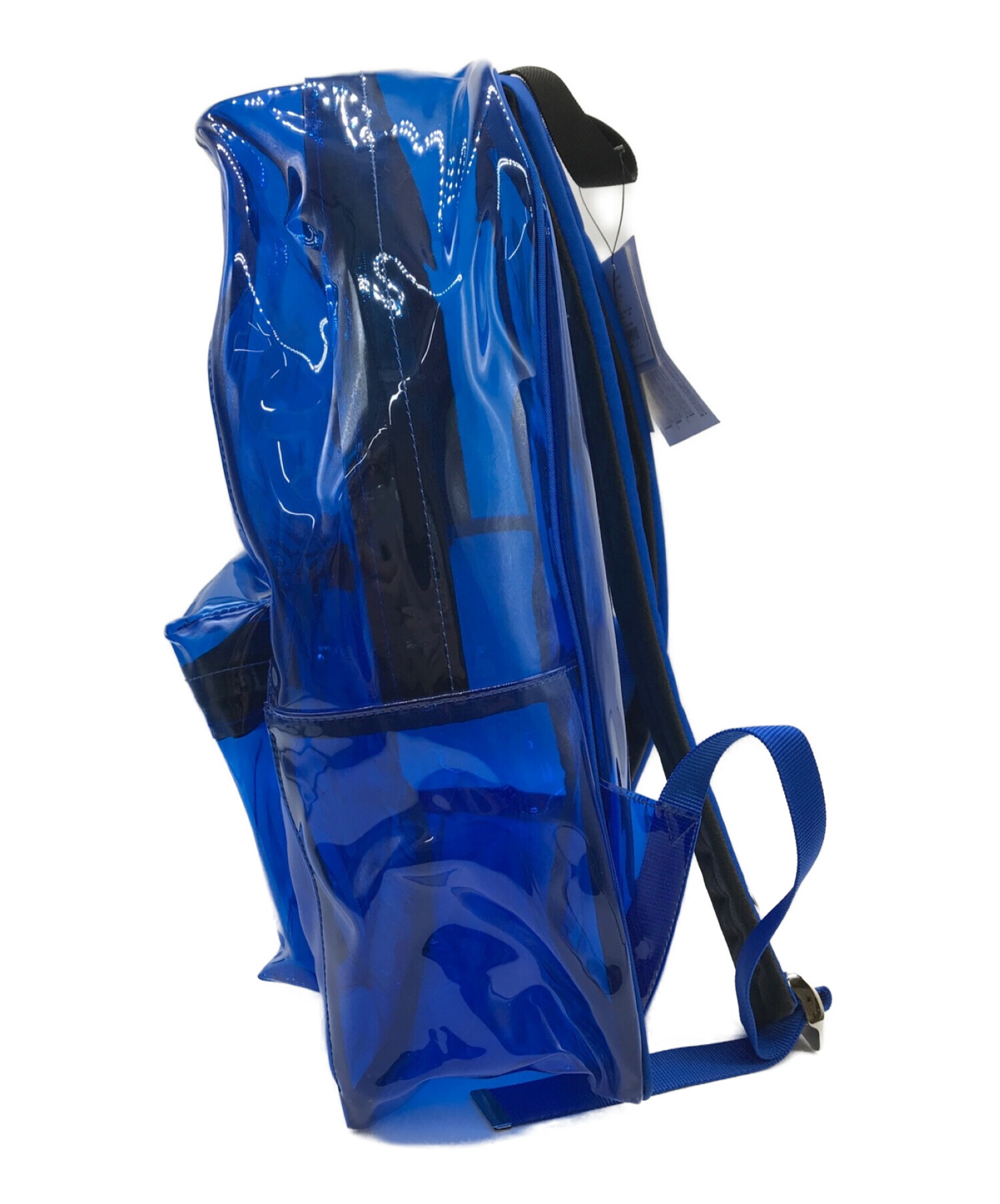 UNDERCOVER (アンダーカバー) PVCクリアバックパック ブルー