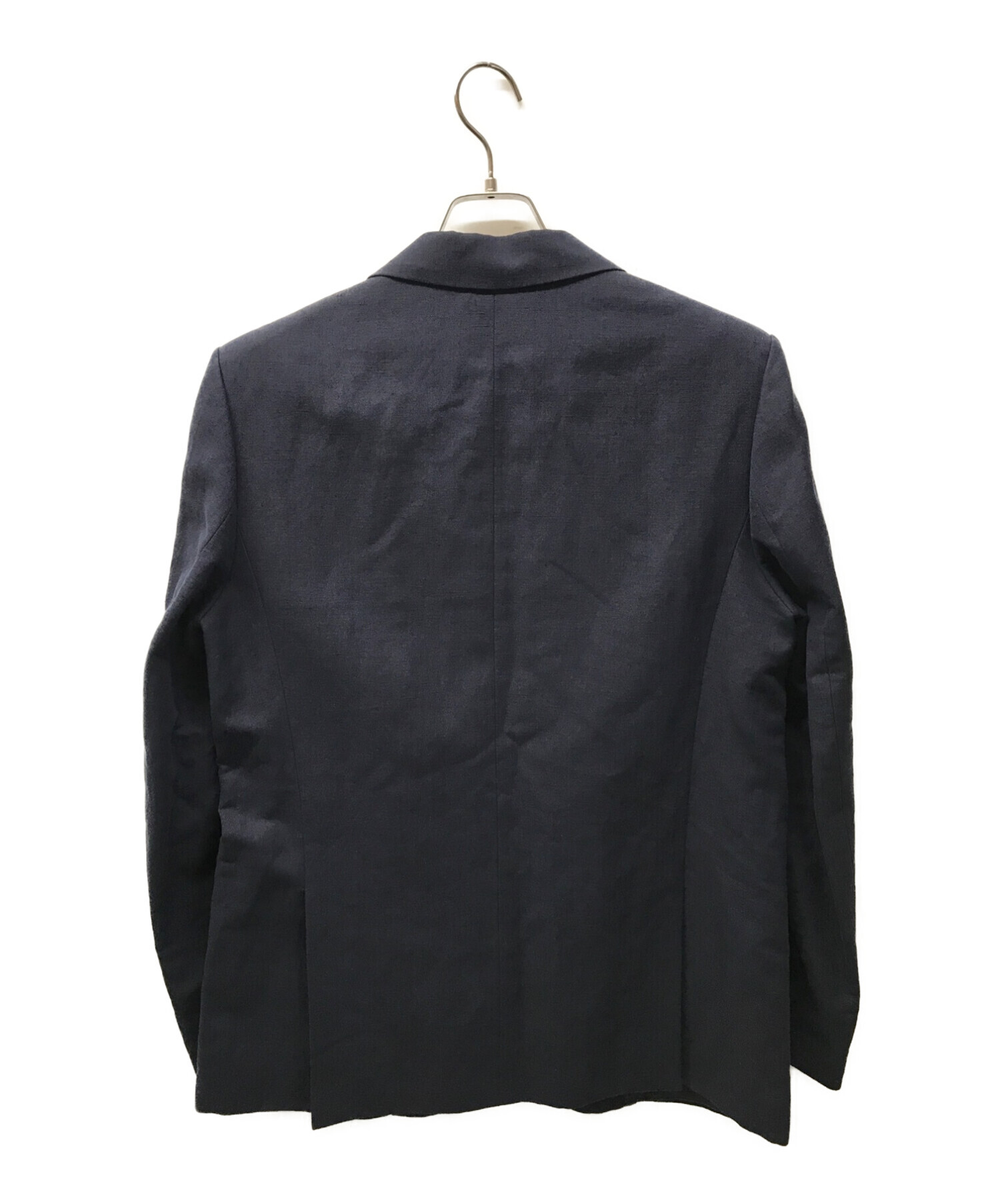 A.P.C. (アー・ペー・セー) リネン混テーラードジャケット ネイビー サイズ:M