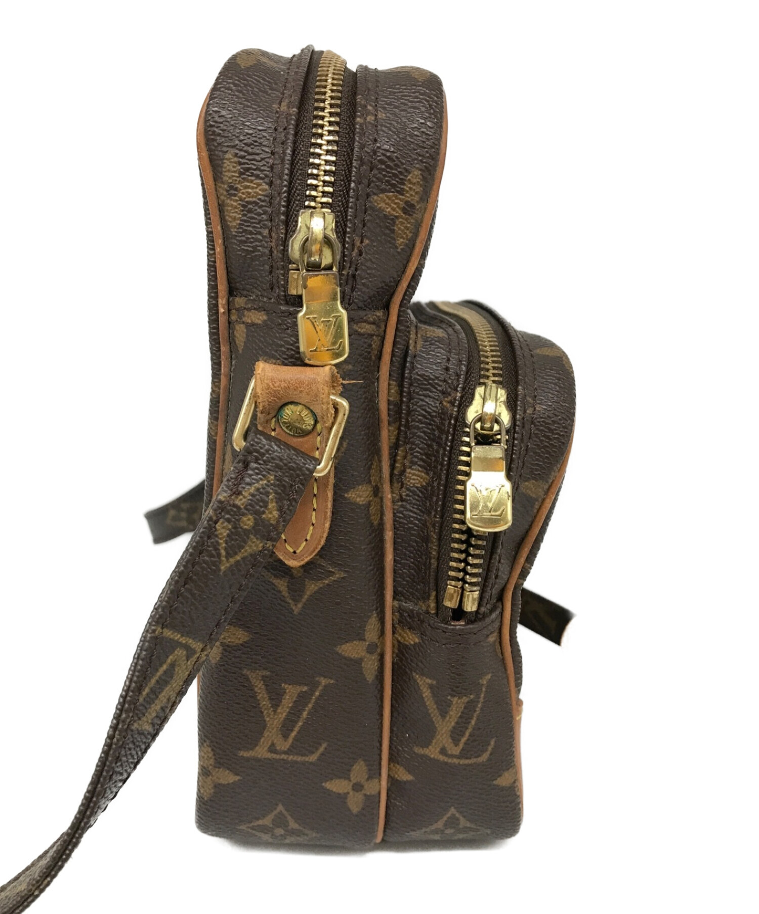 極美品 LOUIS VUITTON モノグラム ポルトドキュマン バンドリエール 1