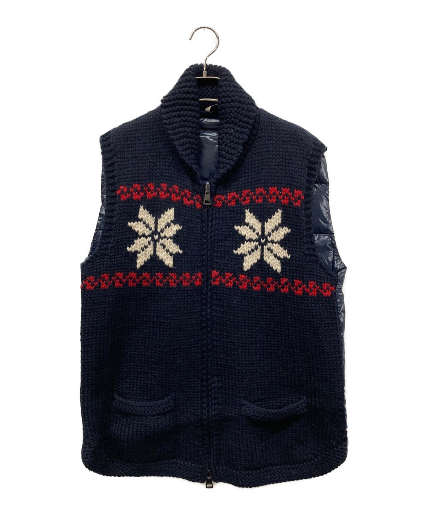 中古・古着通販】MONCLER (モンクレール) MAGLIONE TRICOT GILET 