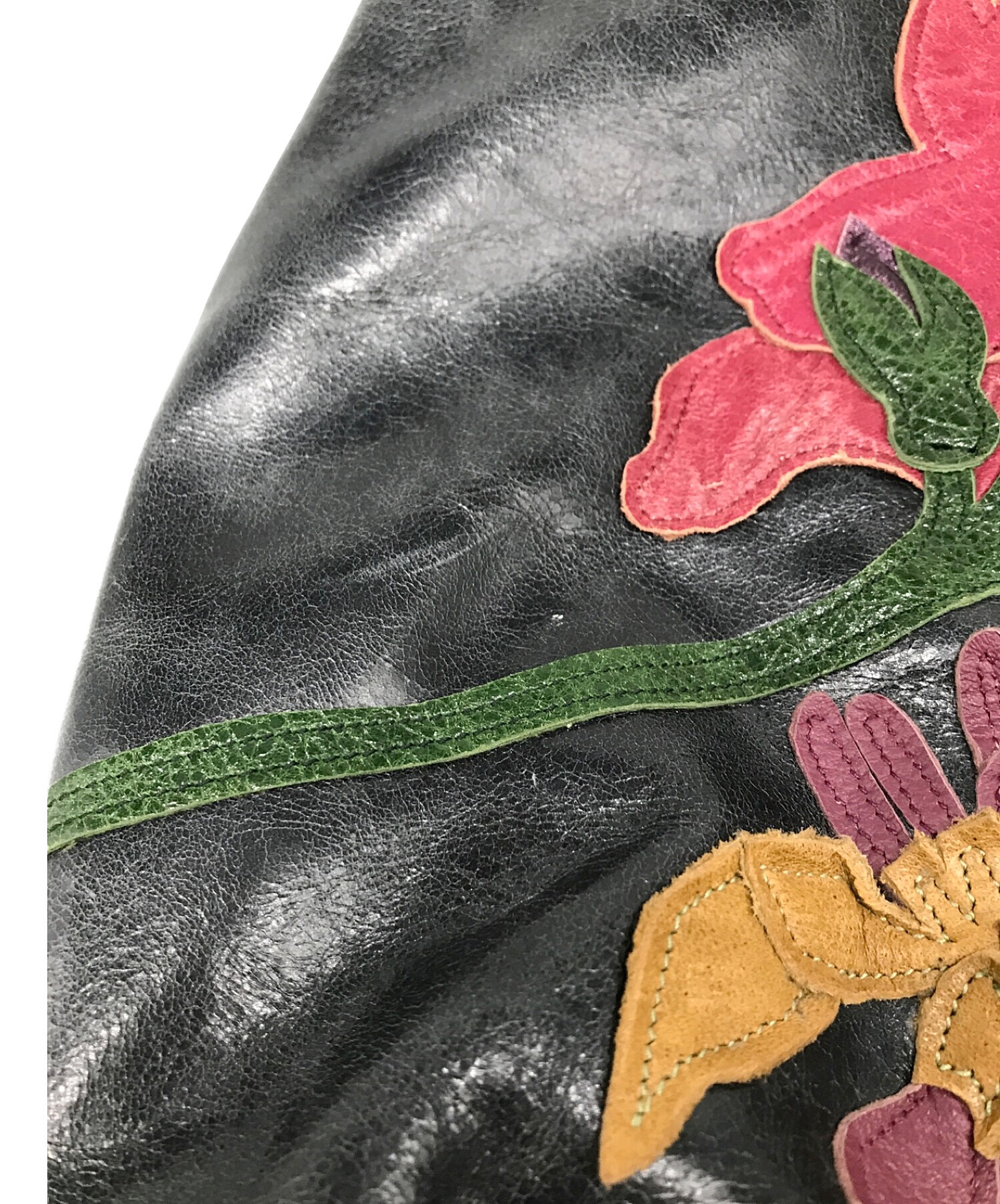 スザンナハンター ハンドバッグ - フラワー Susannah Hunter 花柄刺繍