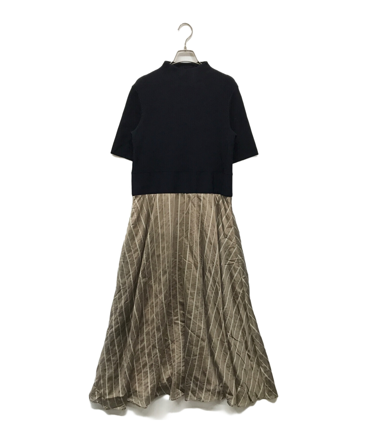 中古・古着通販】ADORE (アドーア) シアーストライプワンピース ADORE 