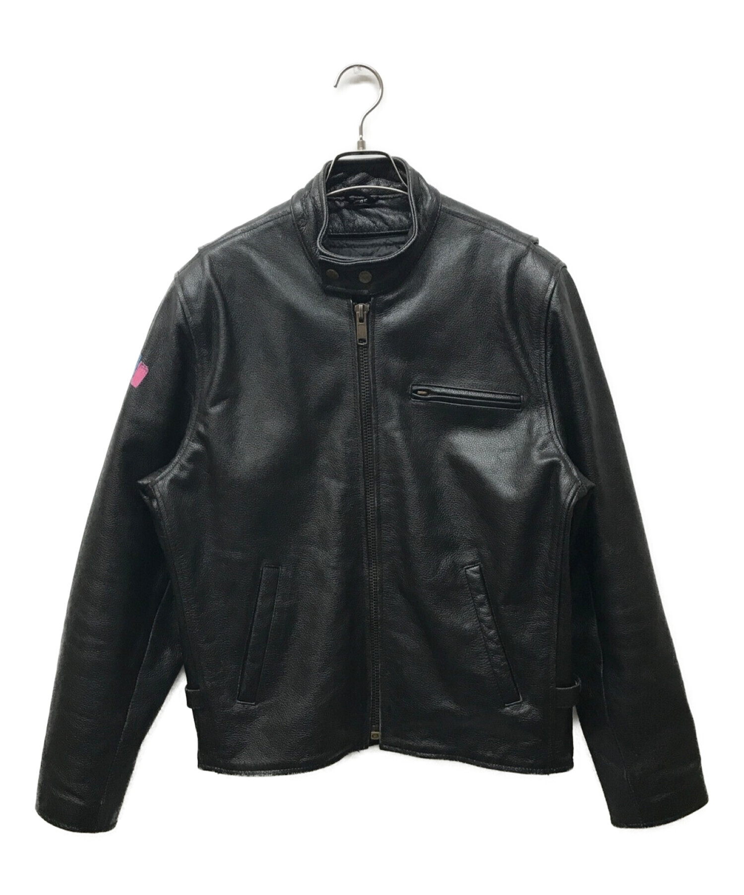 中古・古着通販】USED (ユーズド) レザージャケット ライダース  