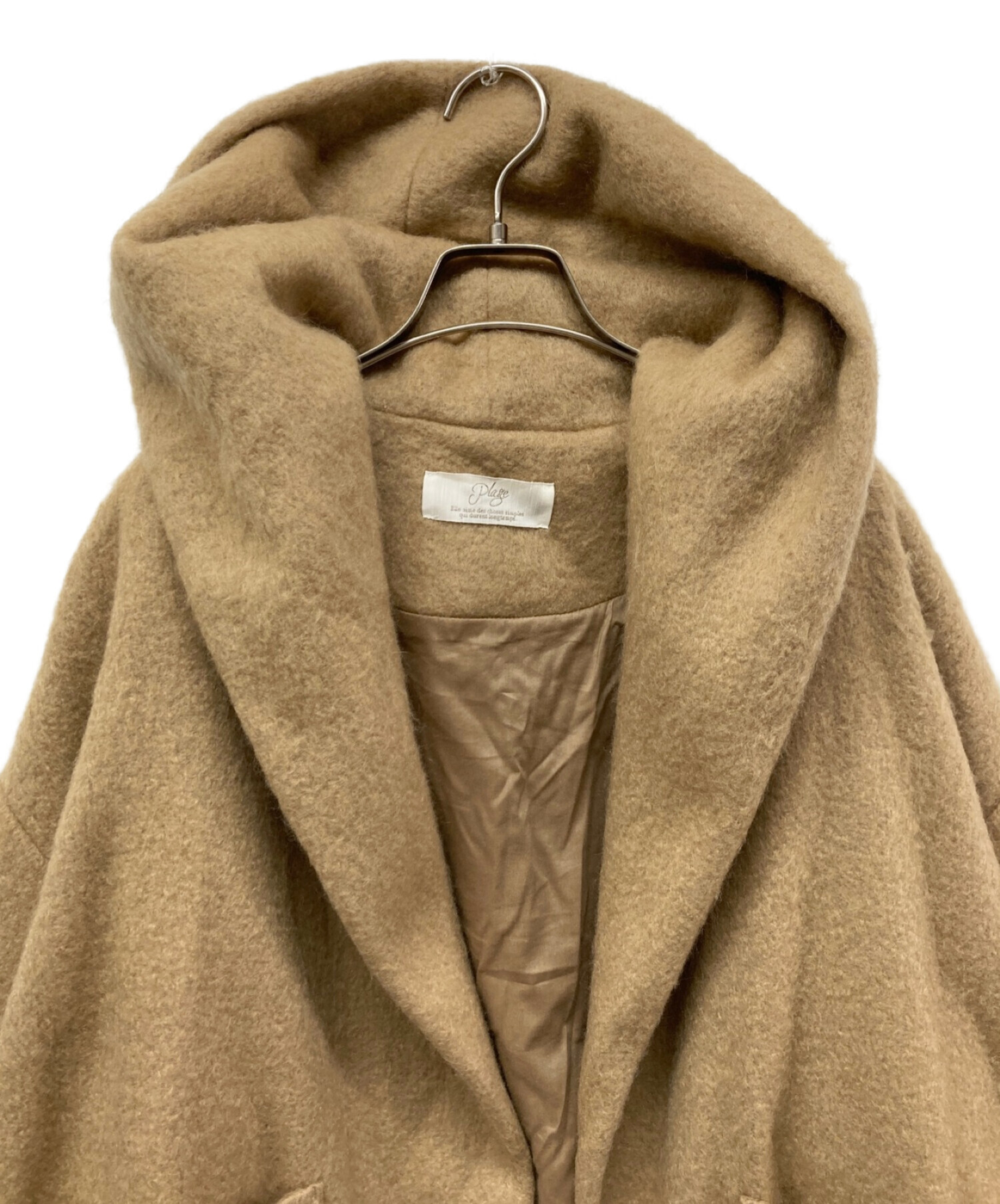 中古・古着通販】Plage (プラージュ) Shaggy Hoodie コート シャギー 
