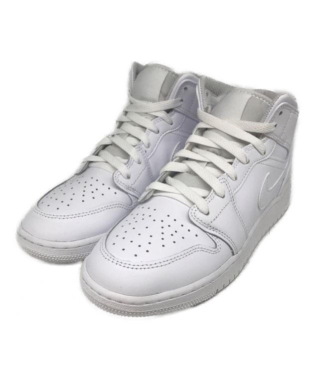 中古・古着通販】NIKE (ナイキ) AIR JORDAN 1 MID(GS) 554725-136  