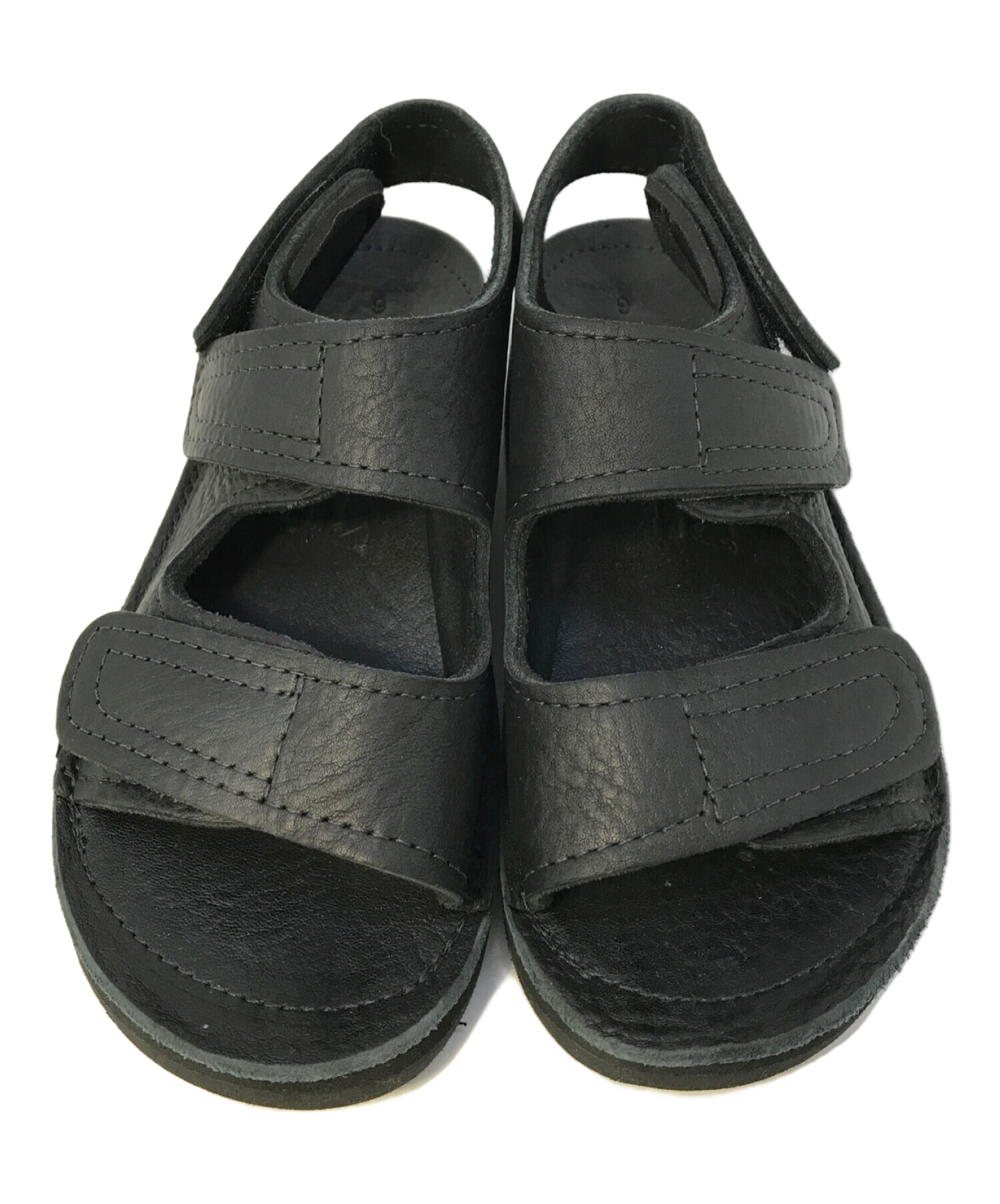 中古・古着通販】MONITALY (モニタリー) Leather 3-Strap Sandal 