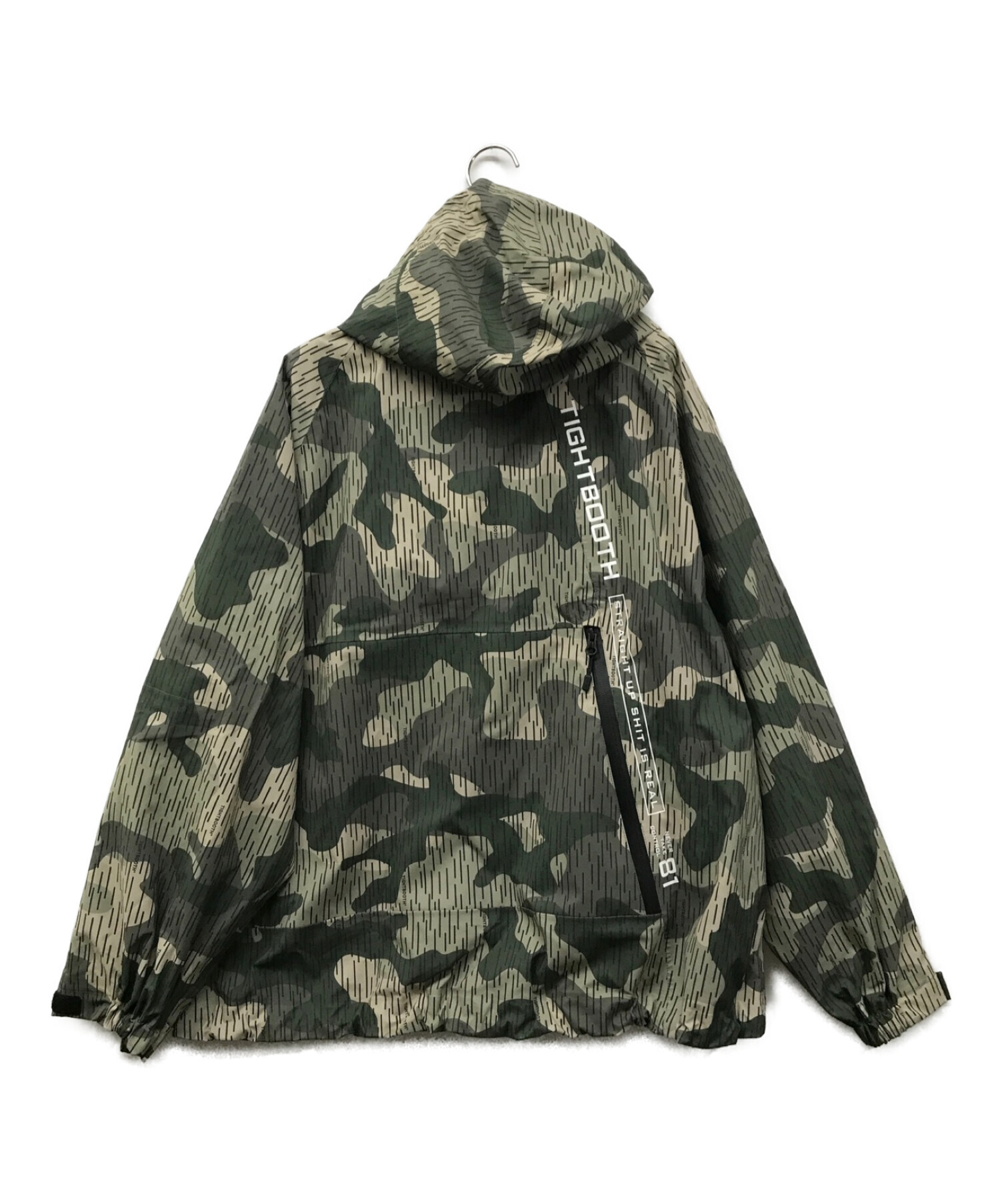 24AW TIGHTBOOTH マウンテンパーカー タイトブース 迷彩 CAMO TIGHTBOOTH（タイトブース）RAIN CAMO 3 LAYER MOUNTAIN PARKA - birnest