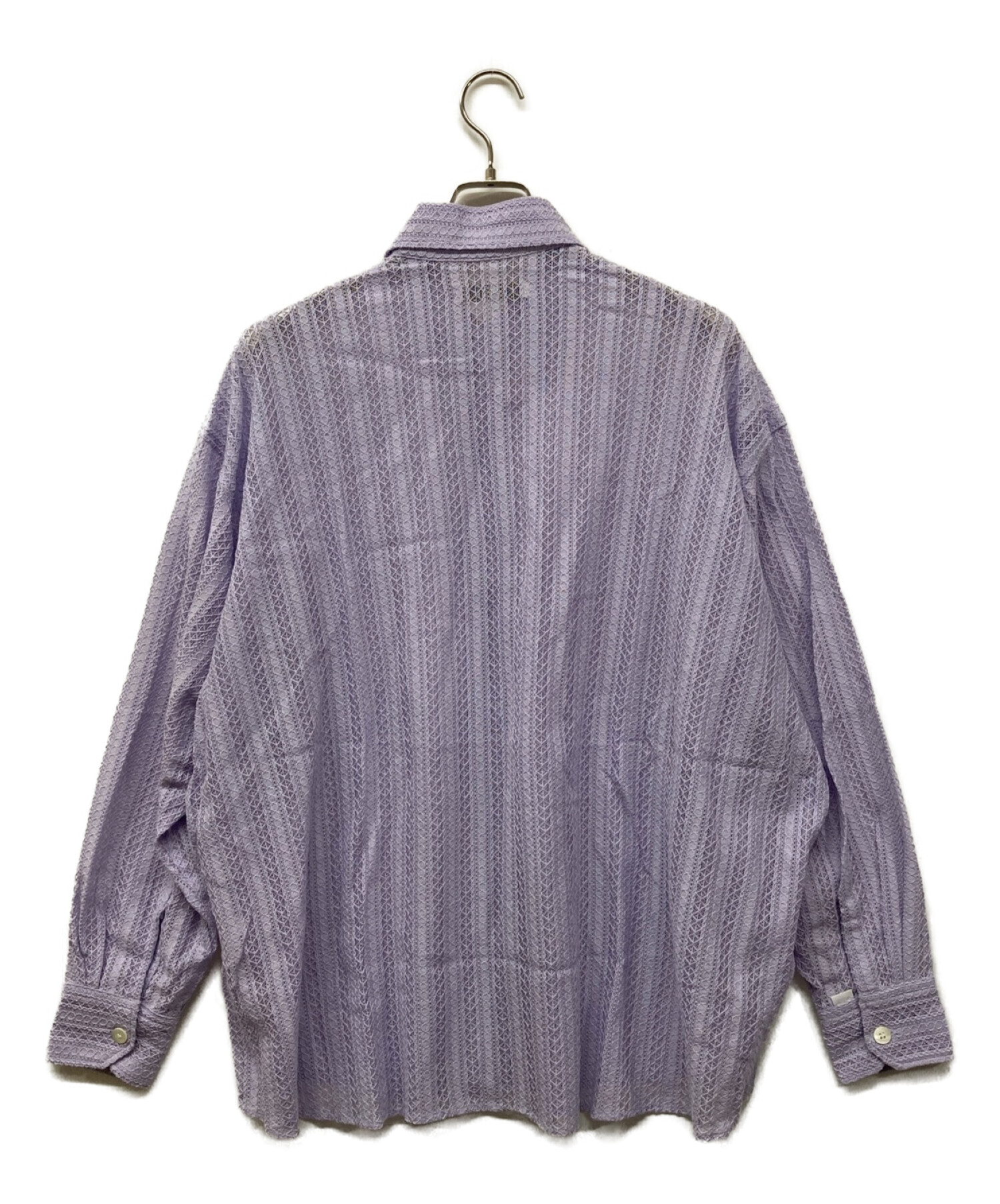 JieDa 23ss LACE SHIRT レースシャツ｜メンズ 