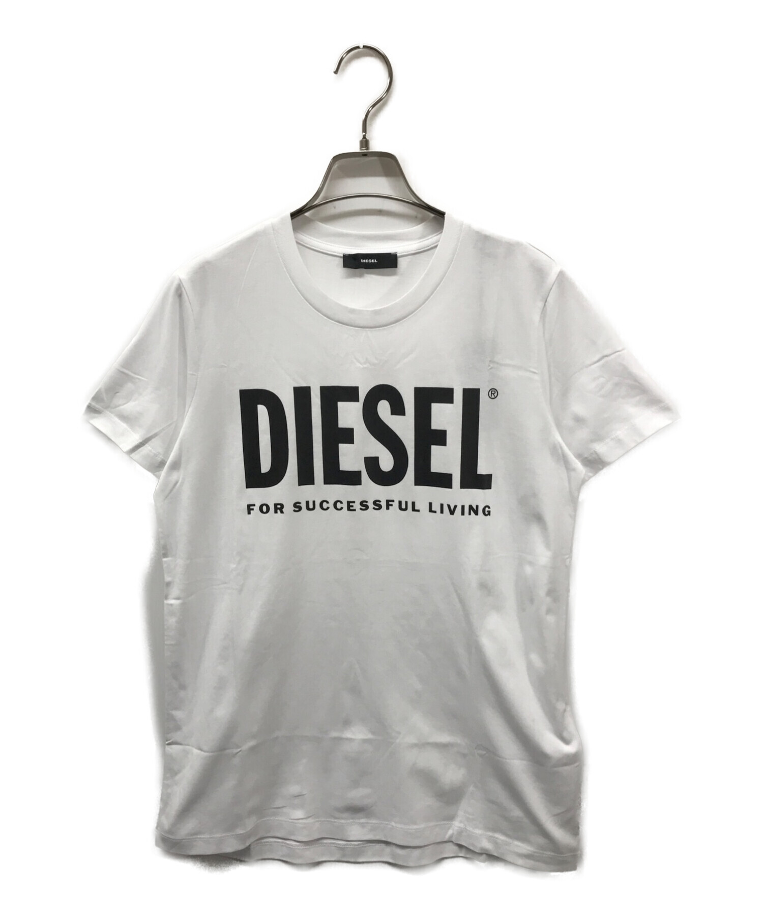 DIESEL ディーゼル 新品タグ付き 半袖 Tシャツ ホワイト M③（DIESEL 