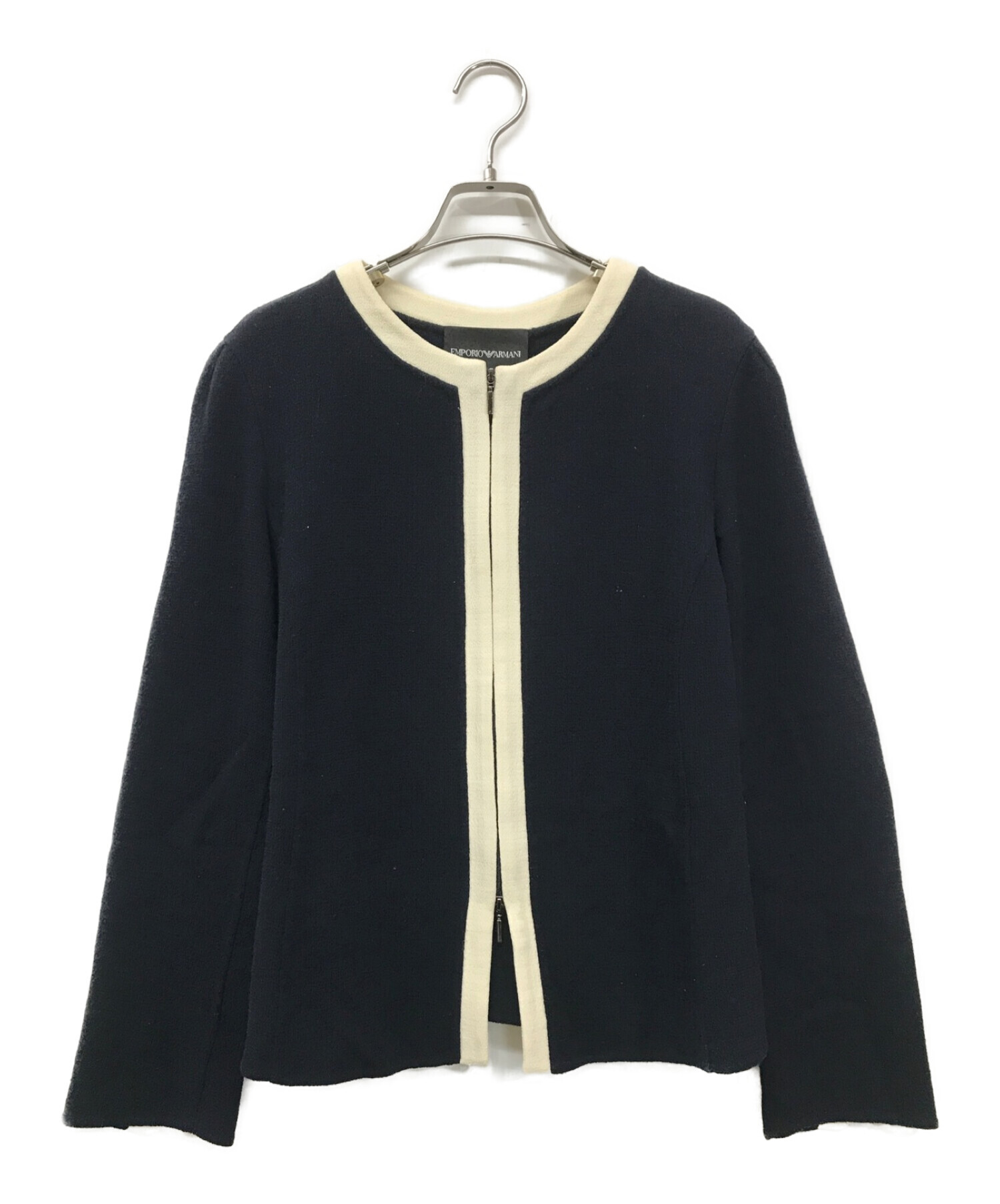 emporio ARMANI ノーカラードジャケット