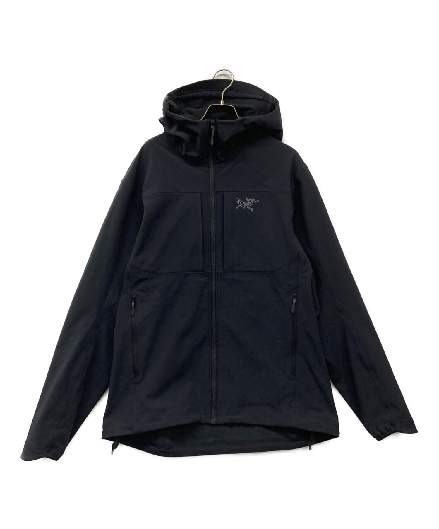 ARC'TERYX フード付きジャケット Lサイズ ブラック ARC'TERYX フード付きジャケット Lサイズ ブラック