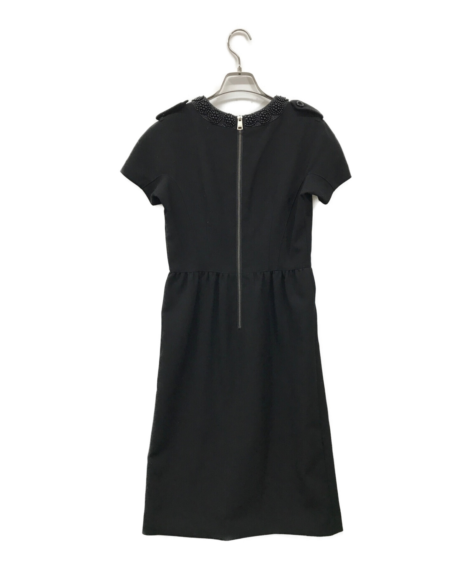 BURBERRY 半袖ワンピース 黒 バーバリー半袖ワンピース（黒）