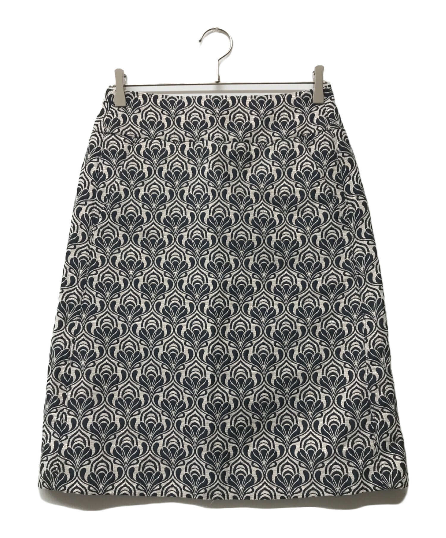 max mara マックスマーラ スエード 長 ブラック スカート