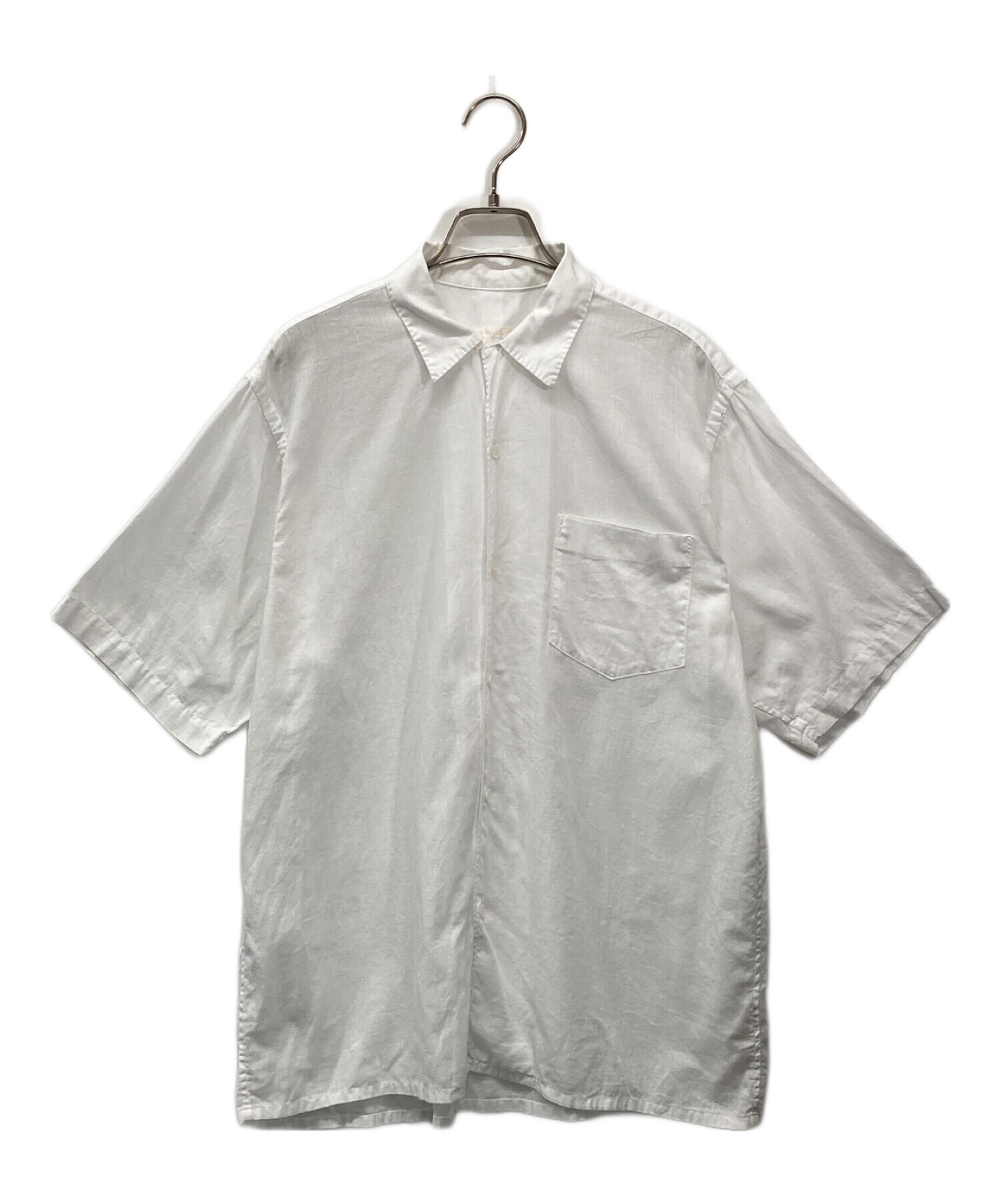 中古・古着通販】COMOLI (コモリ) ベタシャン オープンカラーシャツ 