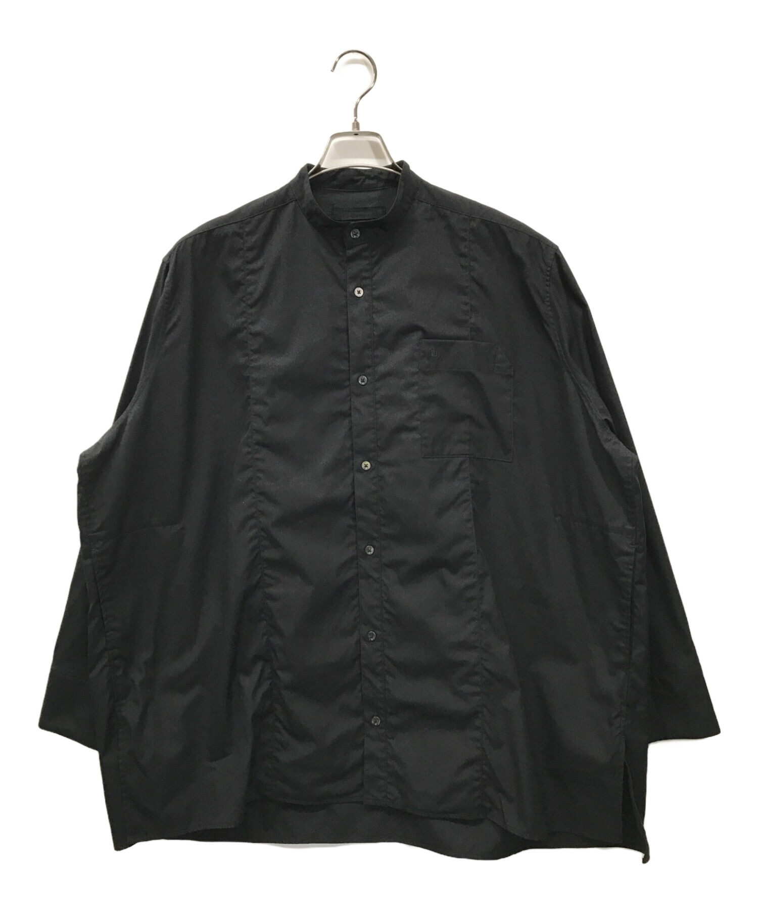 中古・古着通販】Oversized Band collar Shirt オーバーサイズバンド 