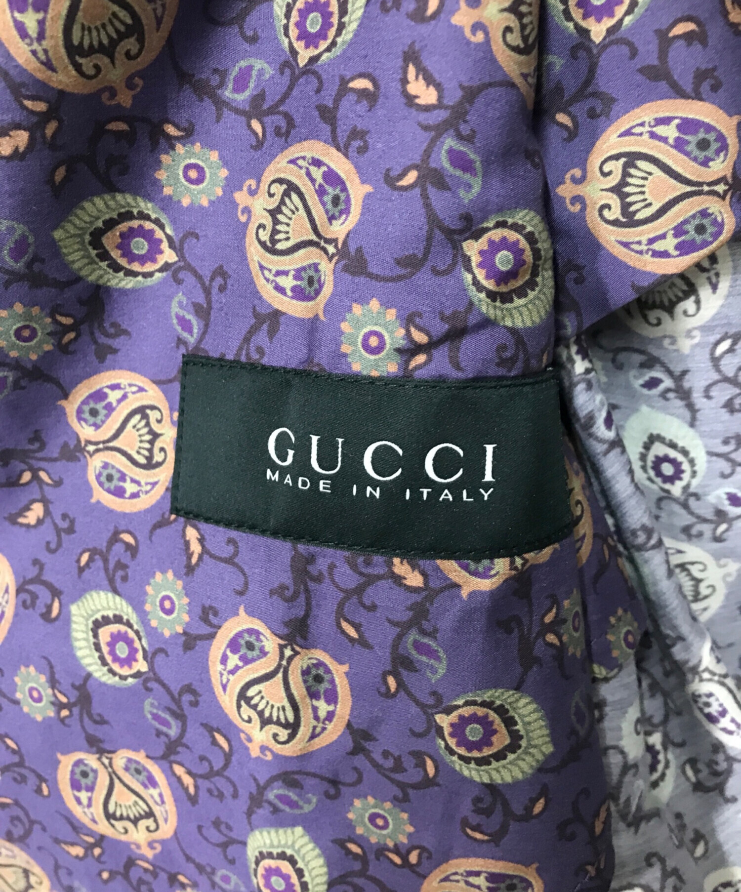 GUCCI テーラードジャケット パープル(紫)｜ファッション