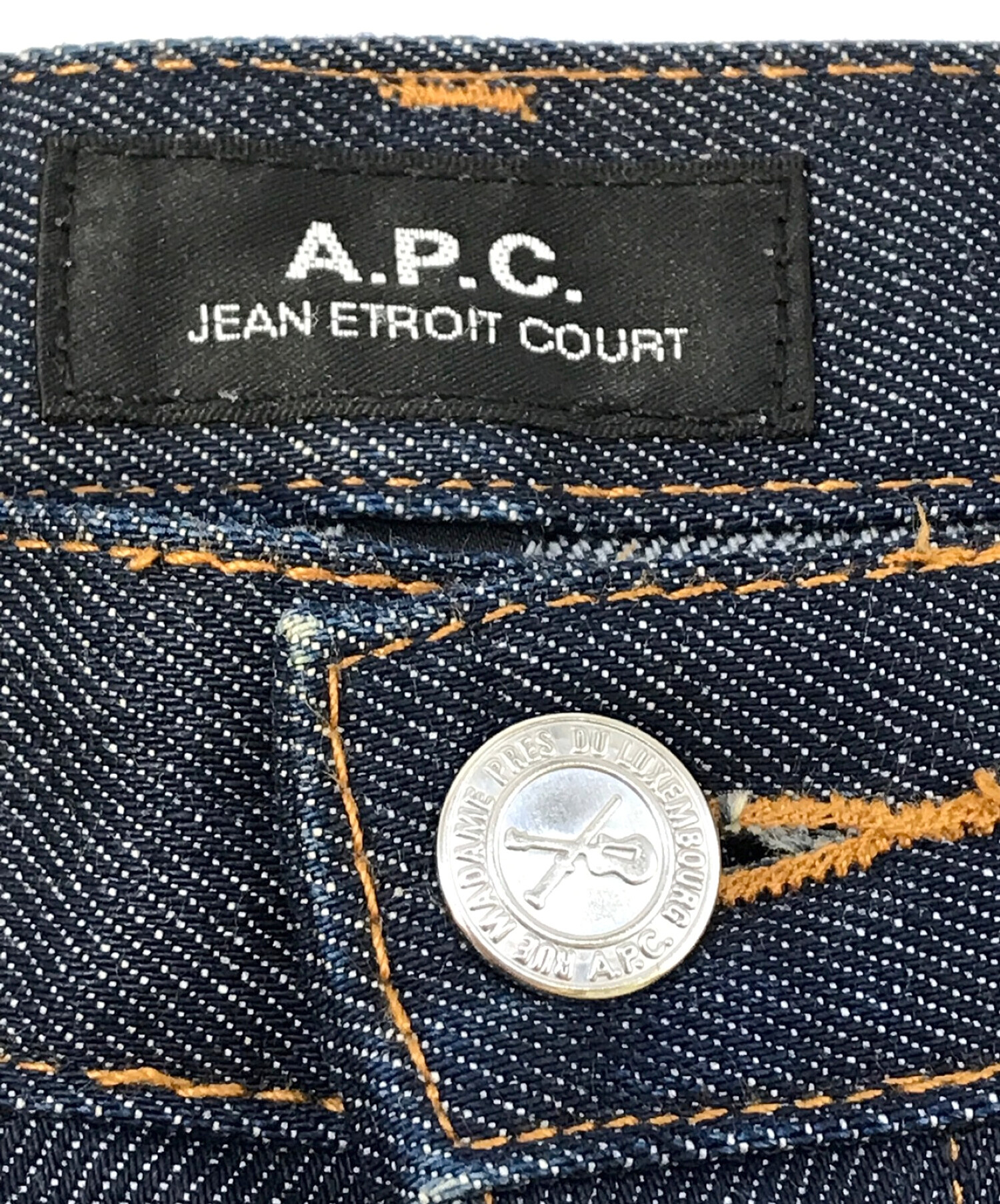 A.P.C アーペーセージーンズ ETROIT COURT 26 