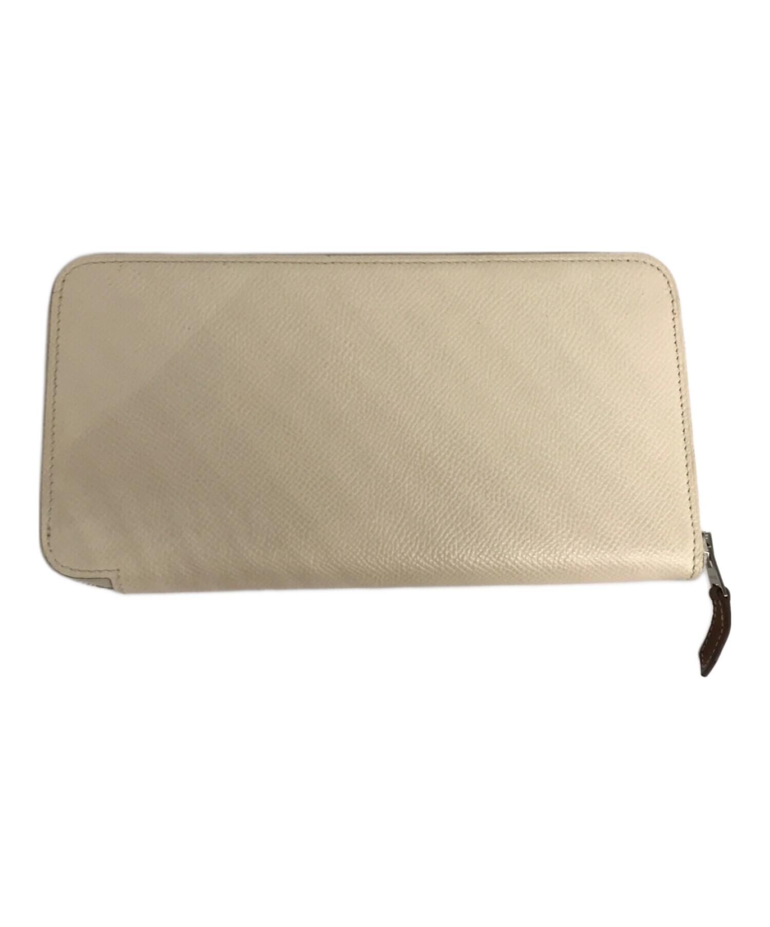 エルメス アザップ ロング シルクイン ラウンドファスナー 長財布 □P