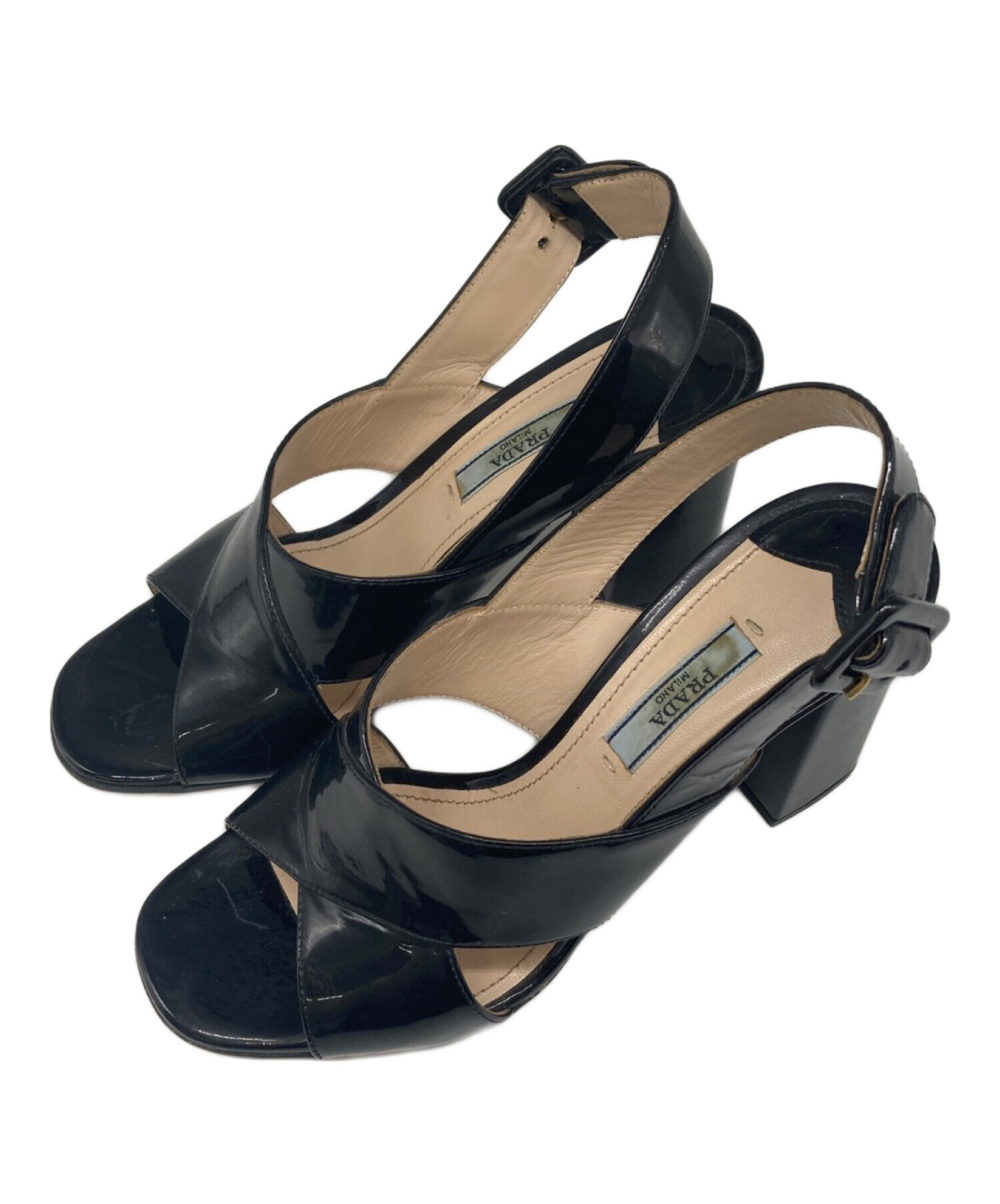 PRADA プラダ ヒール サンダル