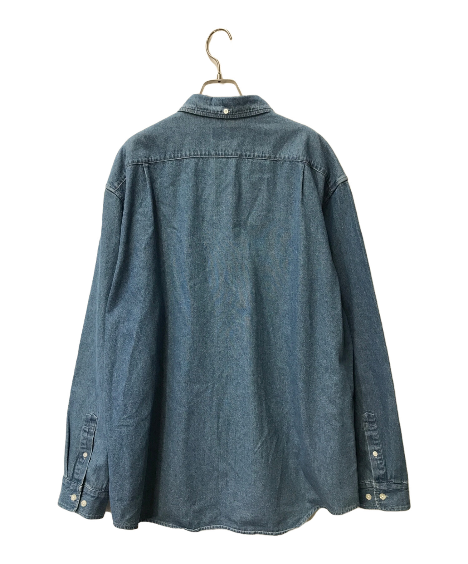 ⚫︎XLサイズ！supreme 注文 スモールロゴボックスデニムシャツ