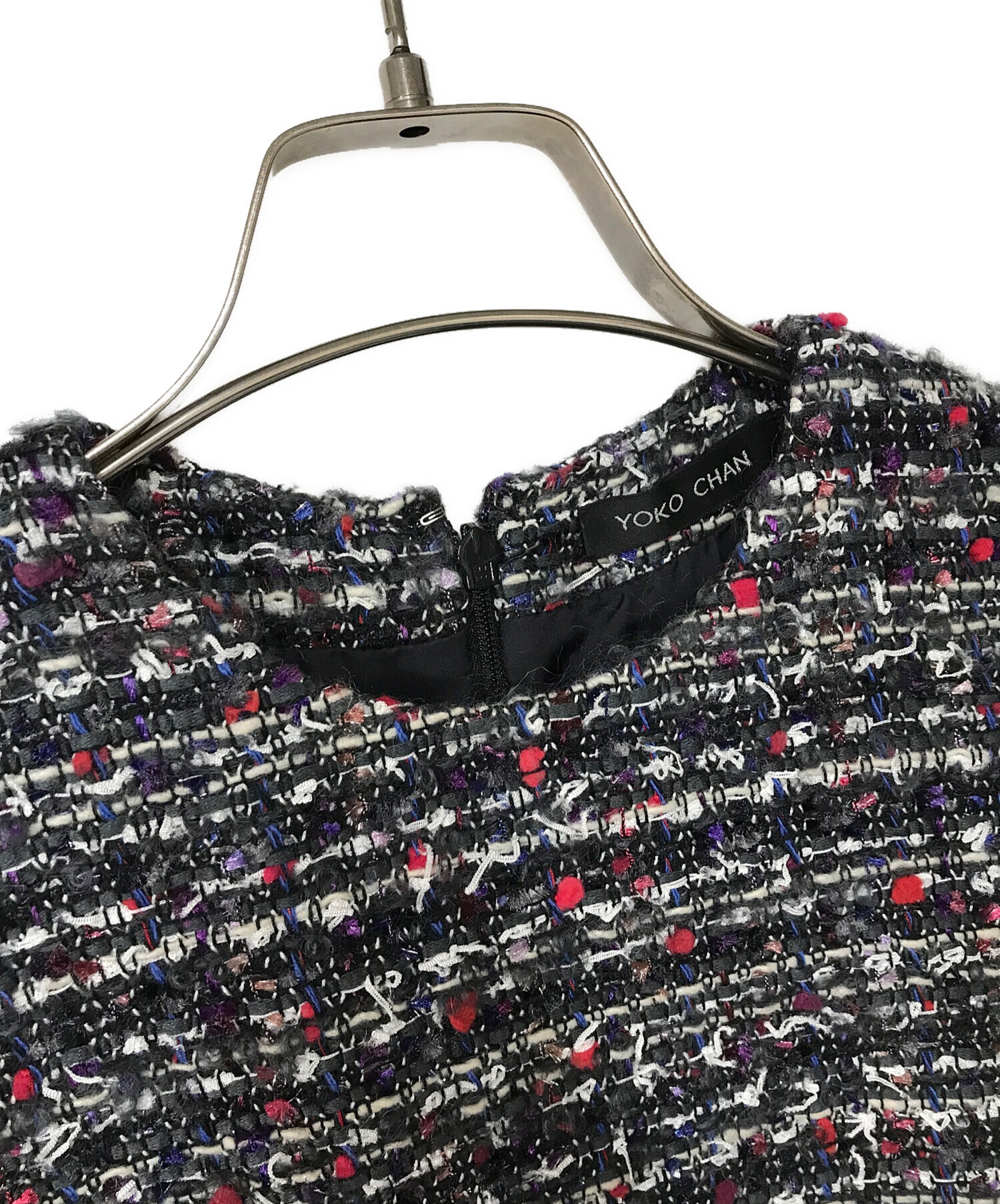 中古・古着通販】YOKO CHAN (ヨーコチャン) Tweed Ballon Dress  