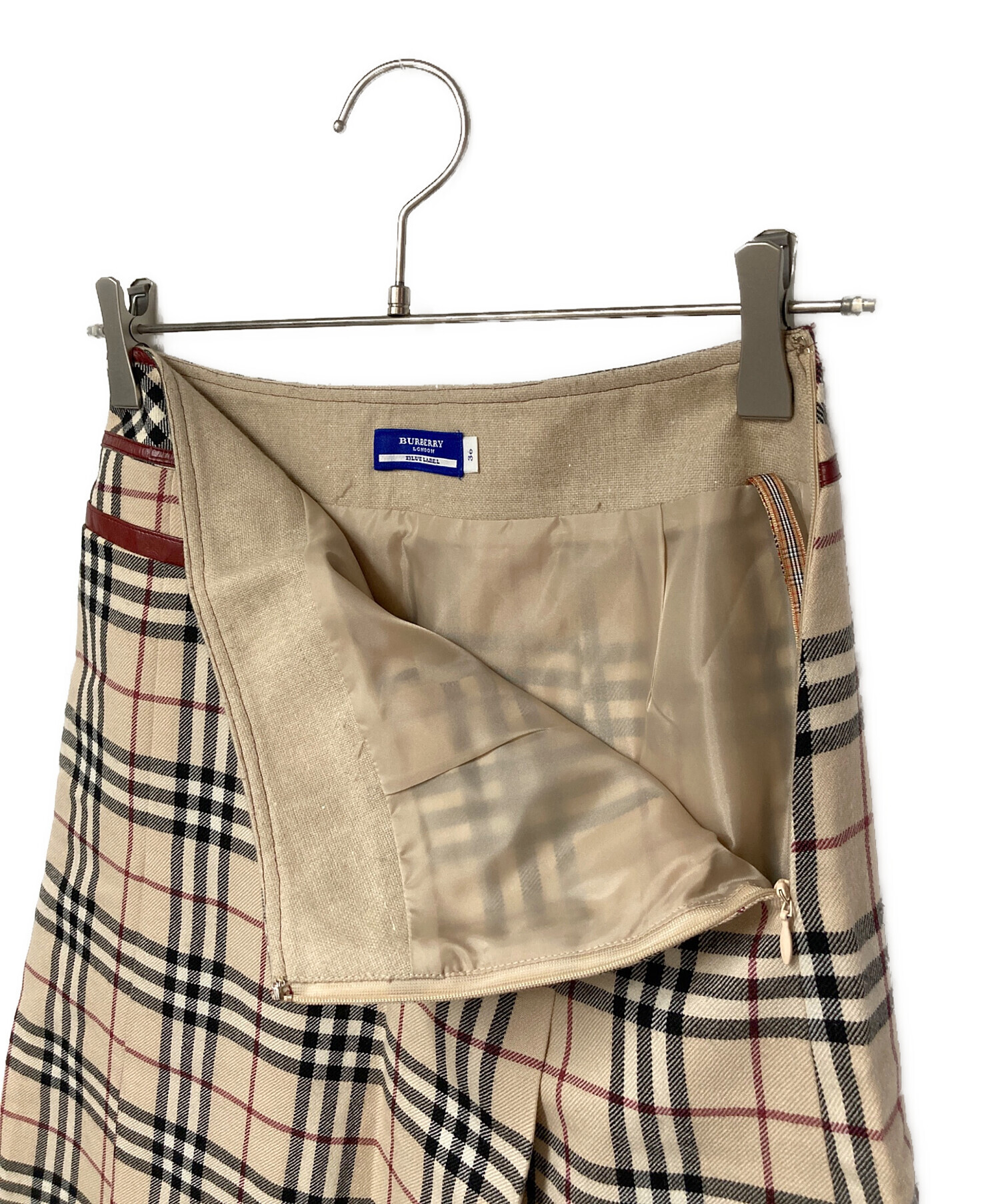 BURBERRY'S BLUE LABEL ノバチェック スカート Burberrys BLUE LABEL