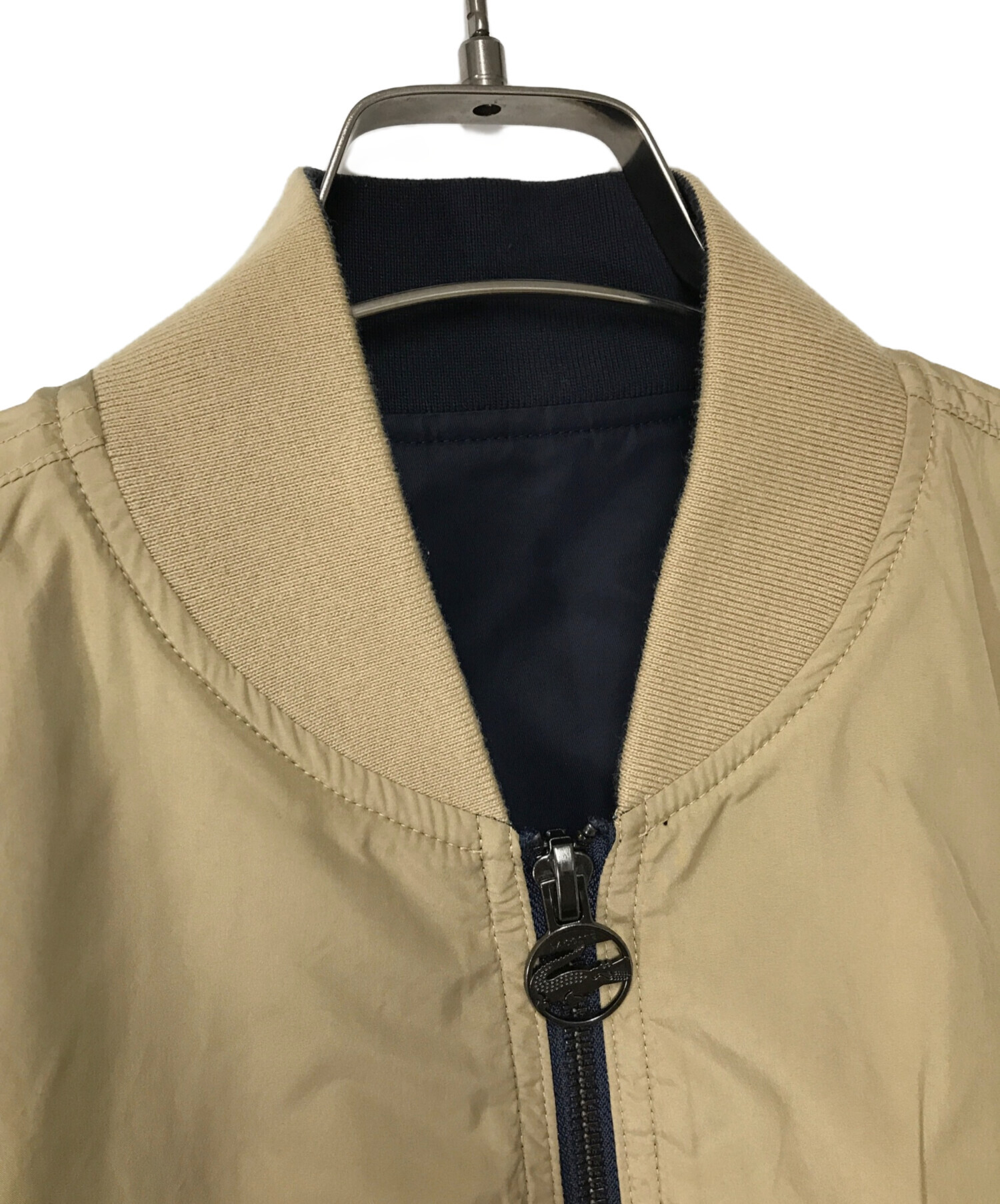 中古・古着通販】LACOSTE (ラコステ) リバーシブルボンバージャケット  