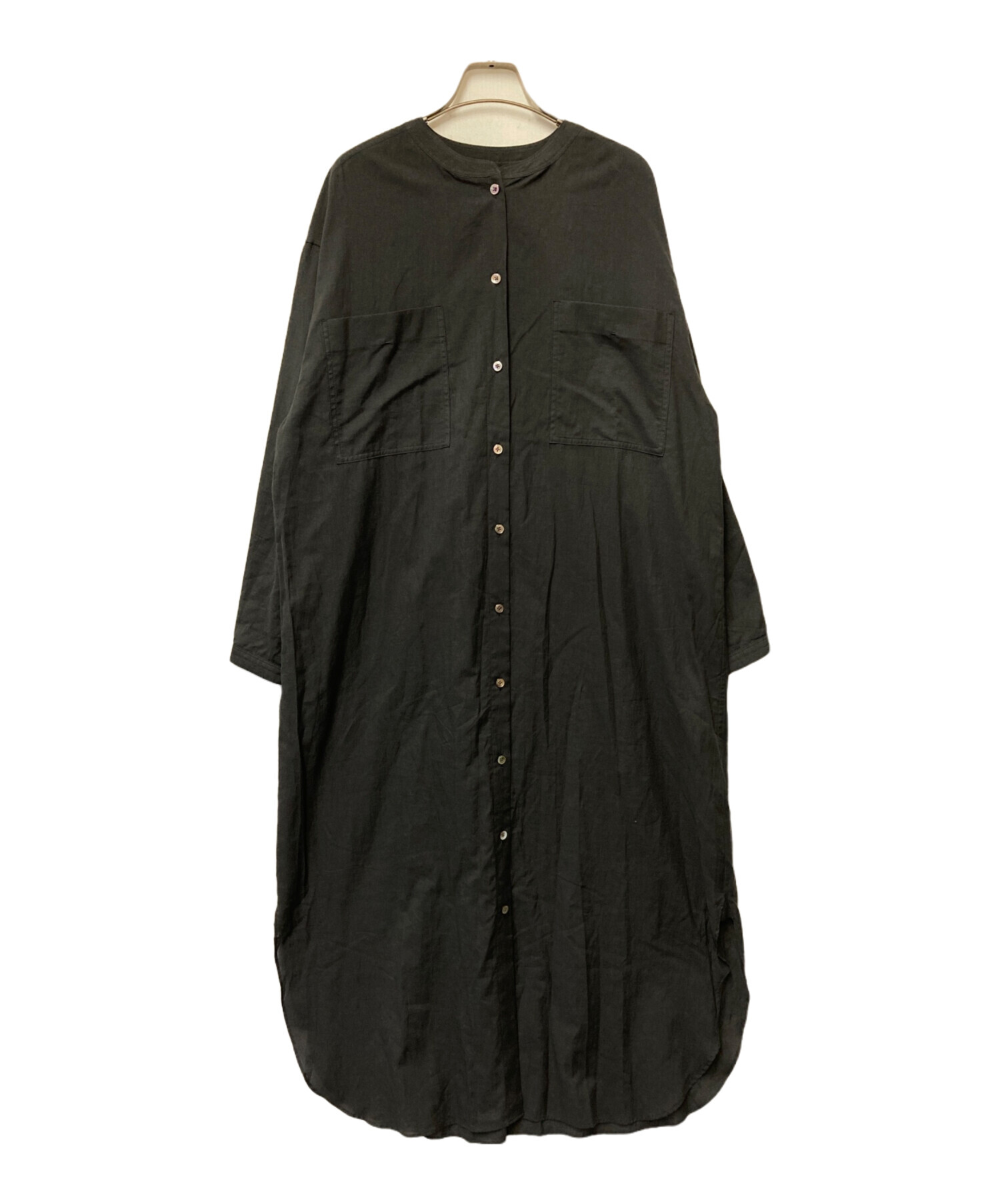 Phlannelフランネル コットン/シルクシャツ SIZE 0 新品未使用｜トップス