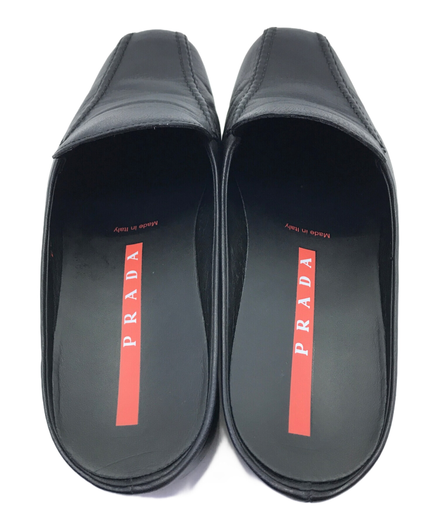 値下げ PRADA プラダ ミュール サンダル サイズ37｜ファッション