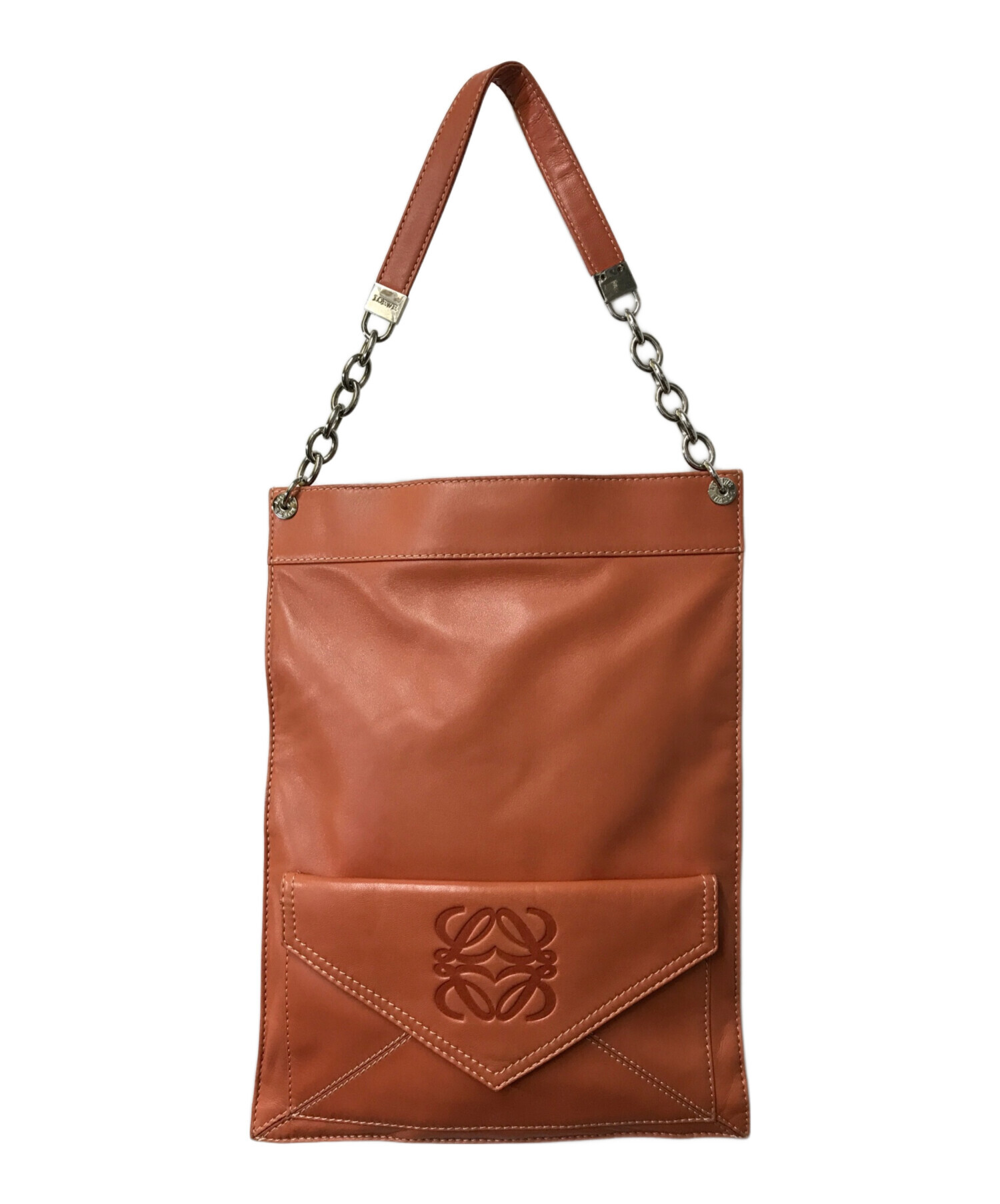 中古・古着通販】LOEWE (ロエベ) アナグラム ワンショルダーチェーン 