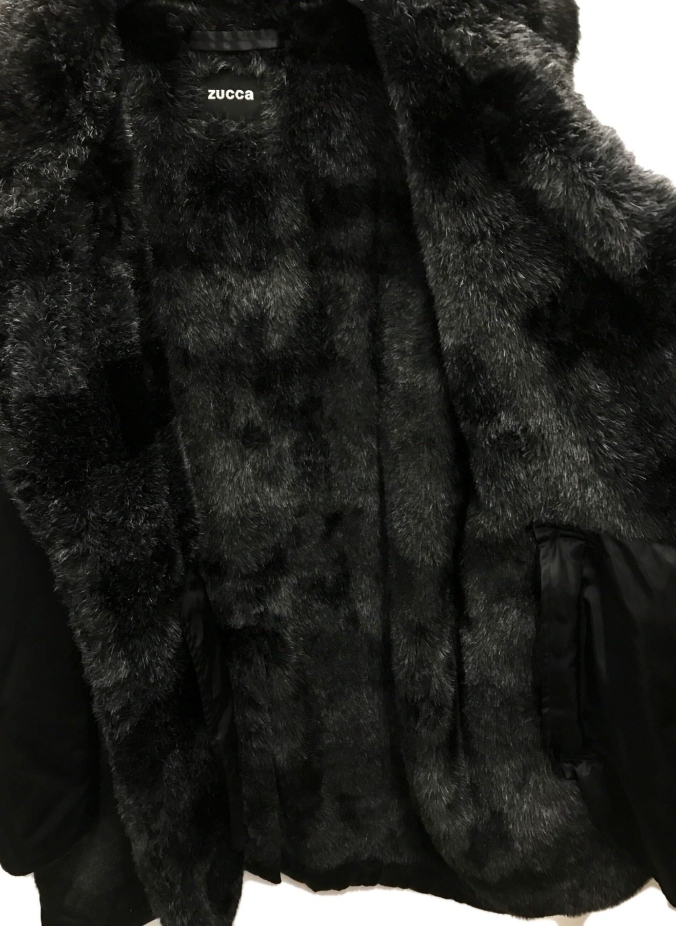 中古・古着通販】ZUCCA (ズッカ) 切替エコファージャケット ブラック 