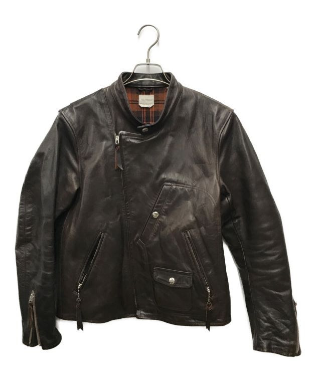 美品 FILL THE BILL ホースレザーライダースジャケット 専用】美品 FILL THE BILL ホースレザーライダースジャケット - メルカリ