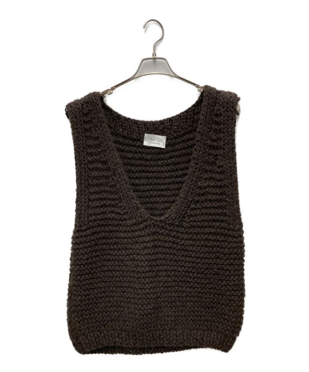 GANNI ブラック ニットベスト Mサイズ