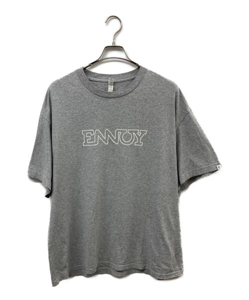 新品　ENNOY エンノイ　ロゴtシャツ　BLACK  XL