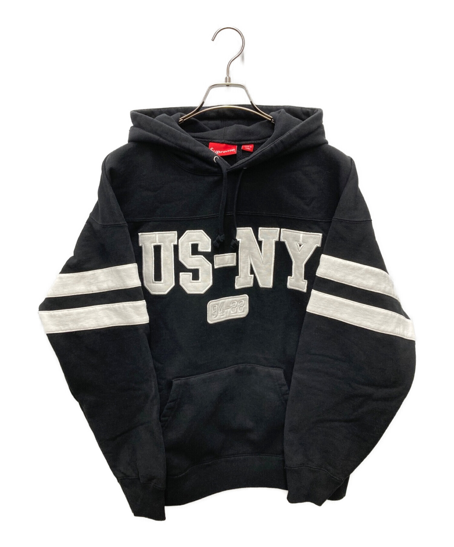 新品！Supreme US-NY Hooded Sweatshirt M グレー