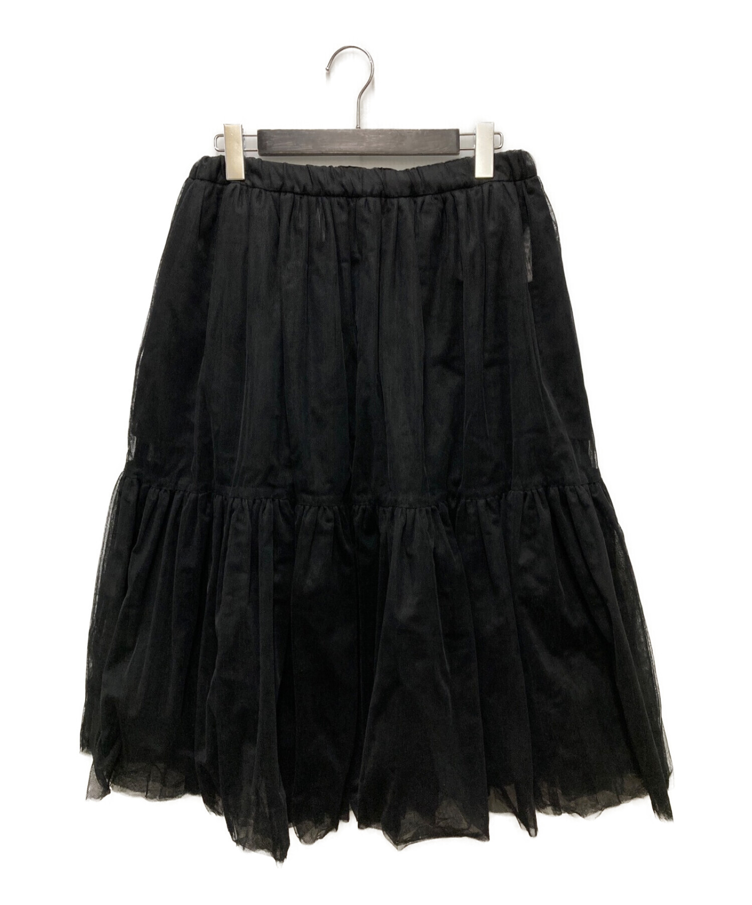 COMME des GARCONS GIRL (コムデギャルソンガール) ボリュームチュールスカート ブラック サイズ:M