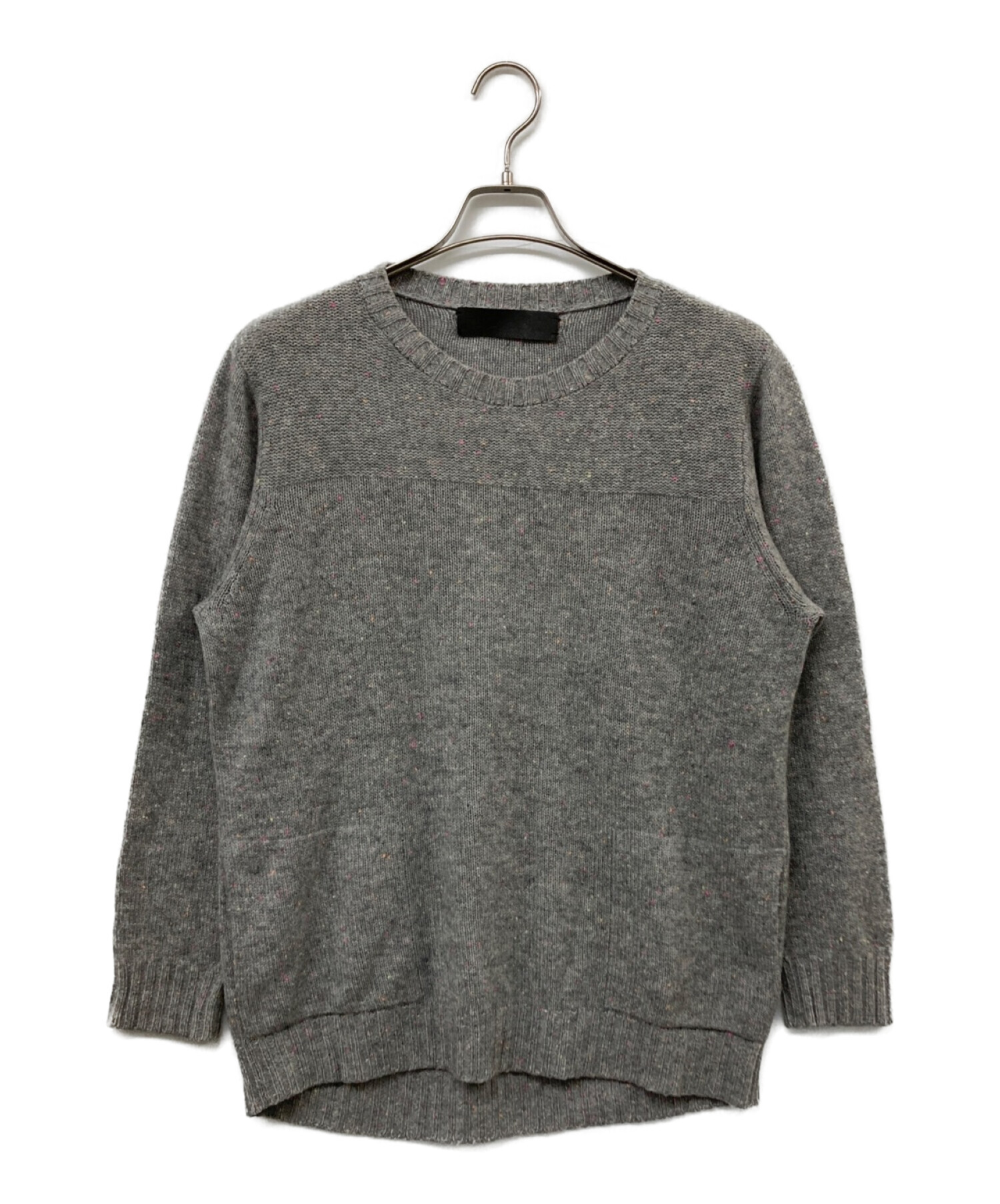 The Elder Statesman カシミヤニットグレー