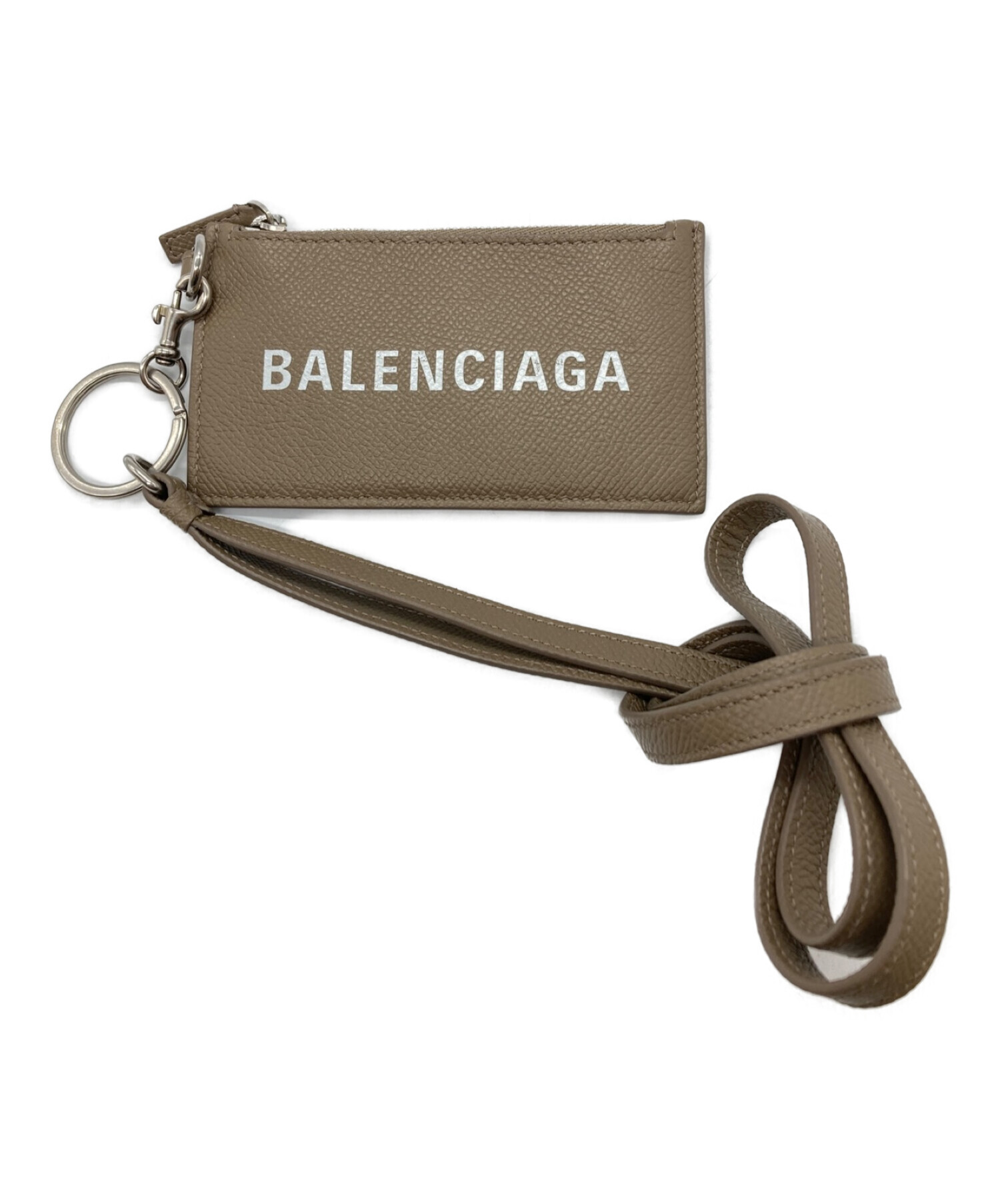 BALENCIAGA (バレンシアガ) ネックストラップコインケース ベージュ