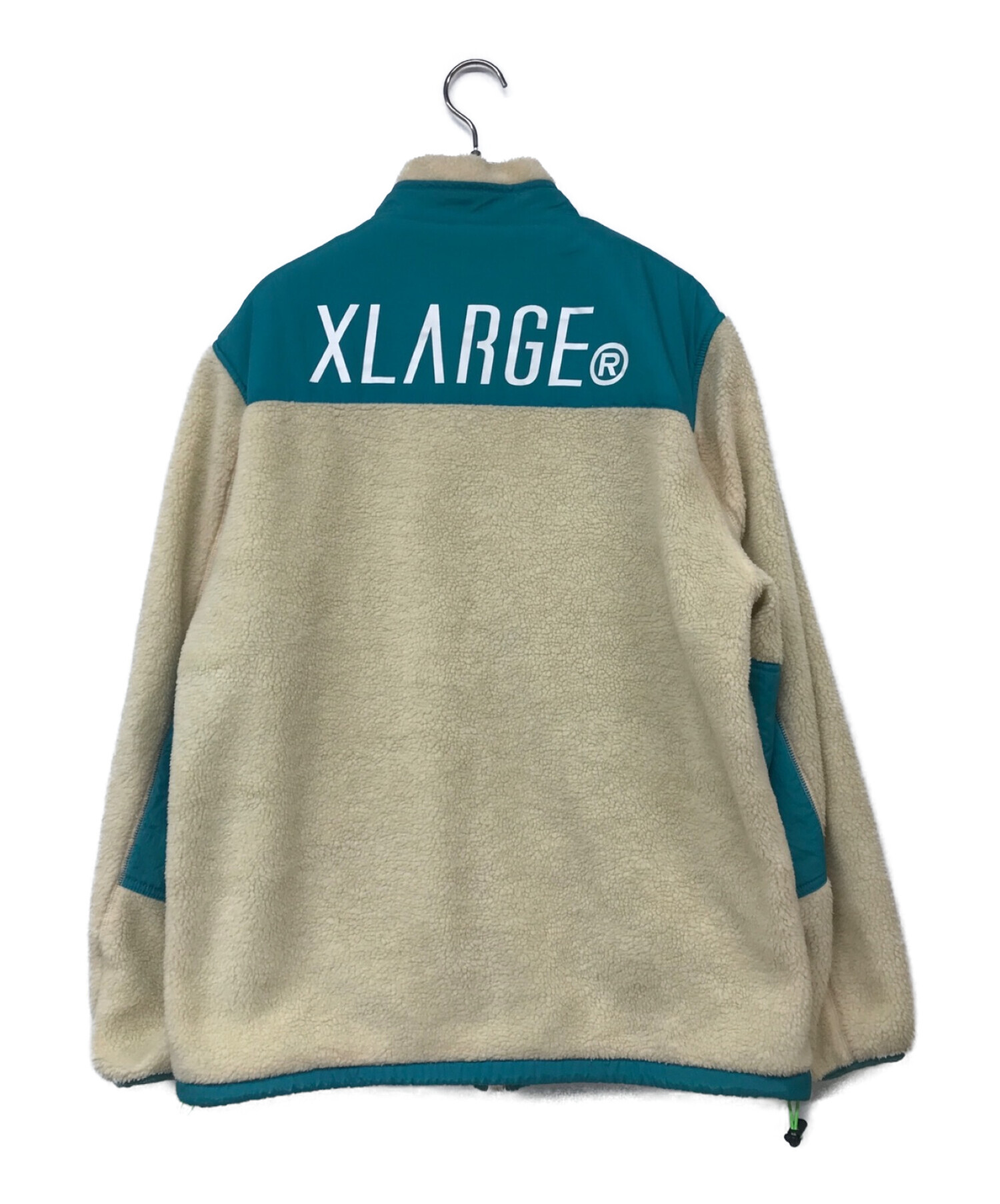 X-LARGE (エクストララージ) フリースボアジャケット ベージュ サイズ:L