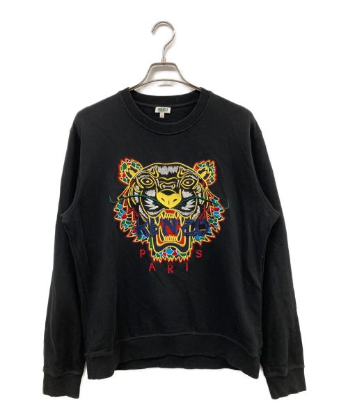 中古・古着通販】KENZO (ケンゾー) Tiger Sweatshirt ブラック サイズ
