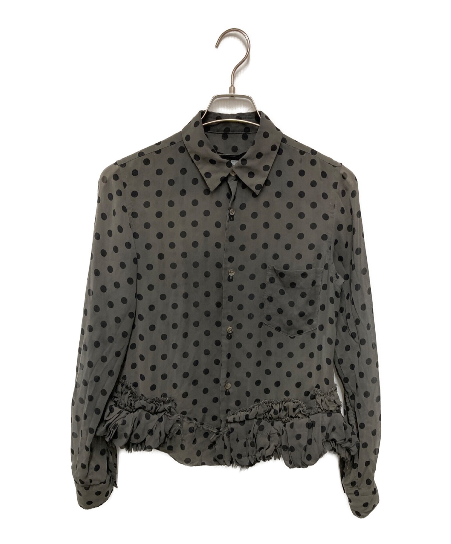 中古・古着通販】COMME des GARCONS (コムデギャルソン) ドット柄裾 