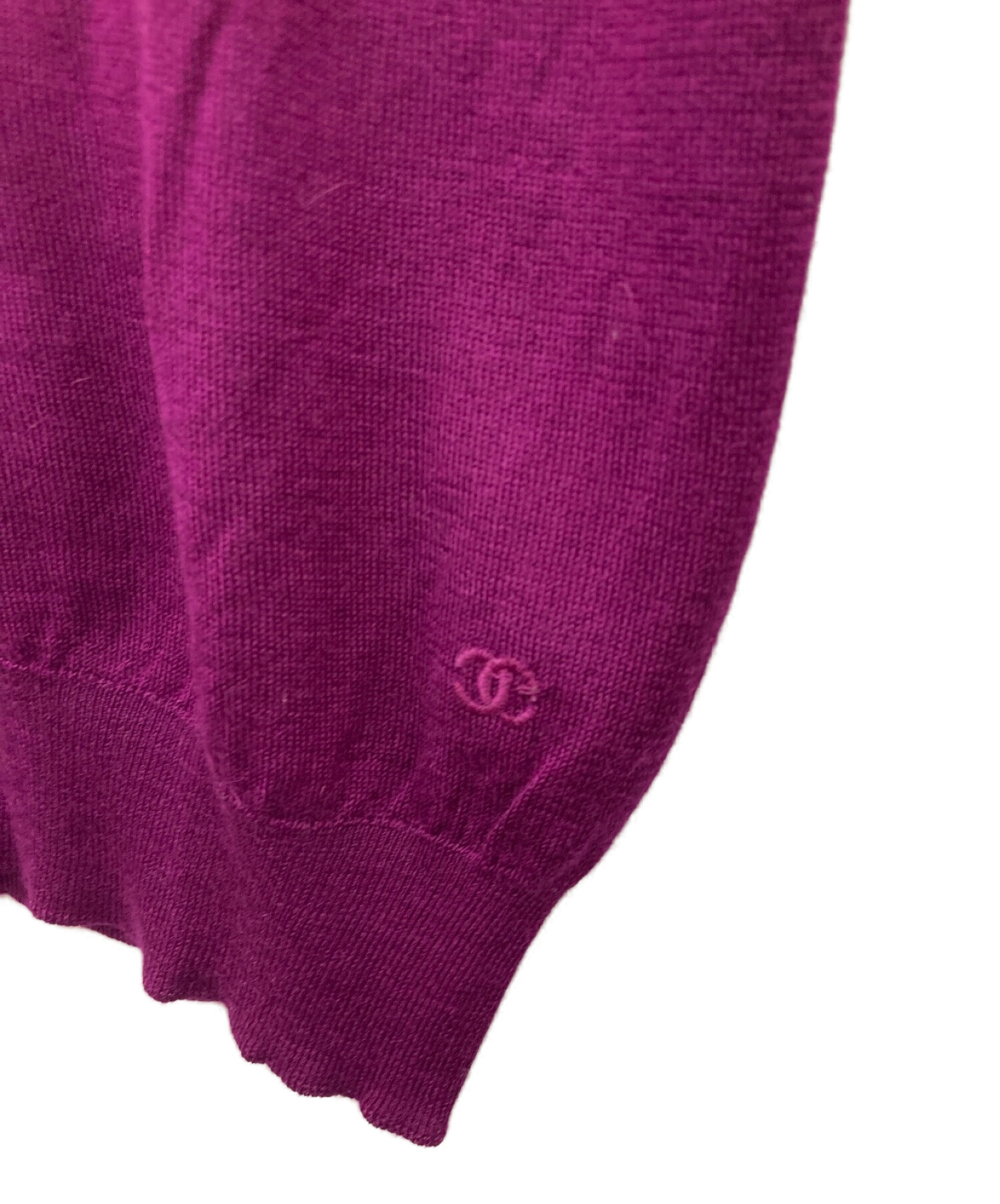 中古・古着通販】CHANEL (シャネル) カシミアシルクタートルネック 