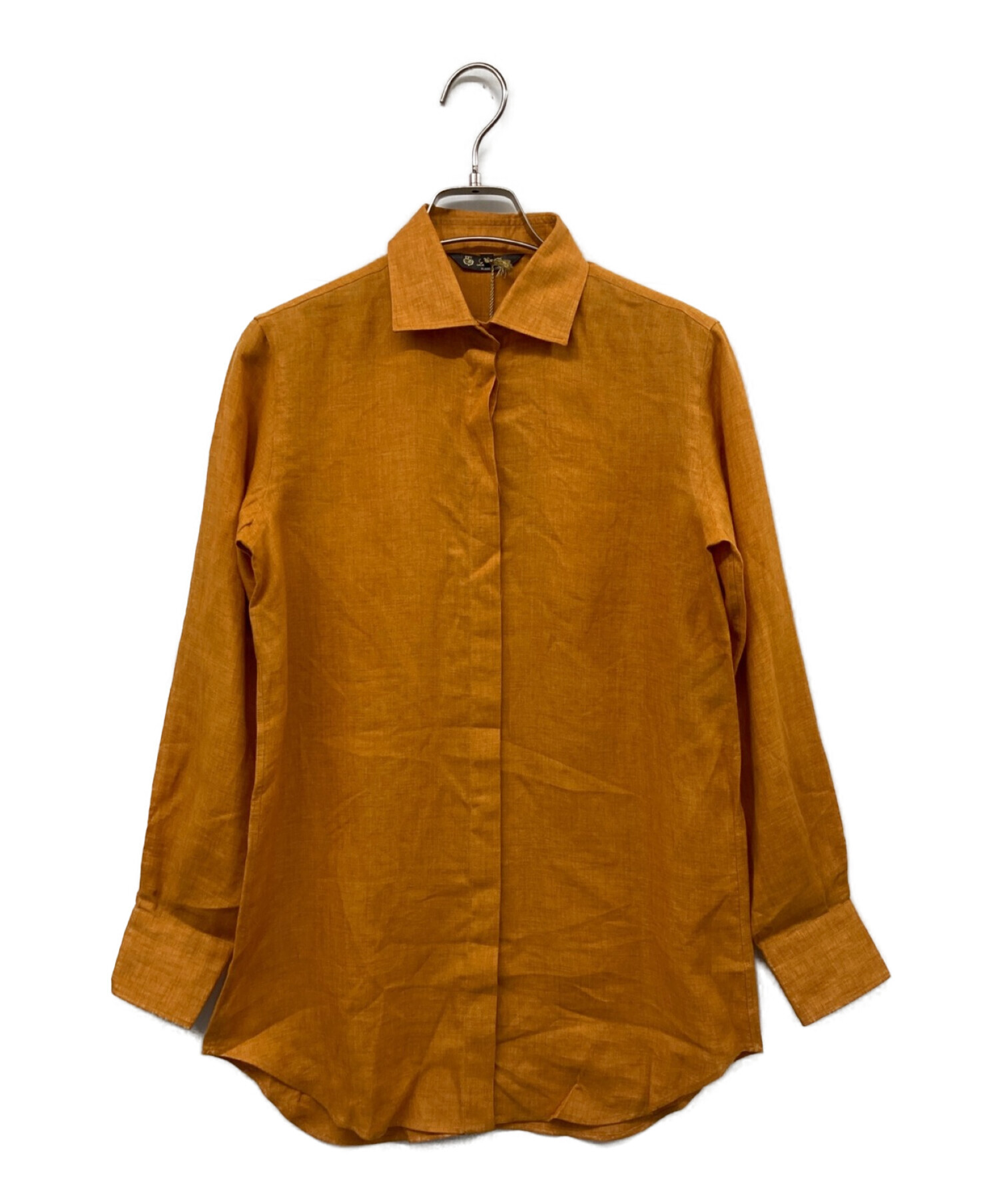 中古・古着通販】LORO PIANA (ロロピアーナ) 比翼リネンシャツ 