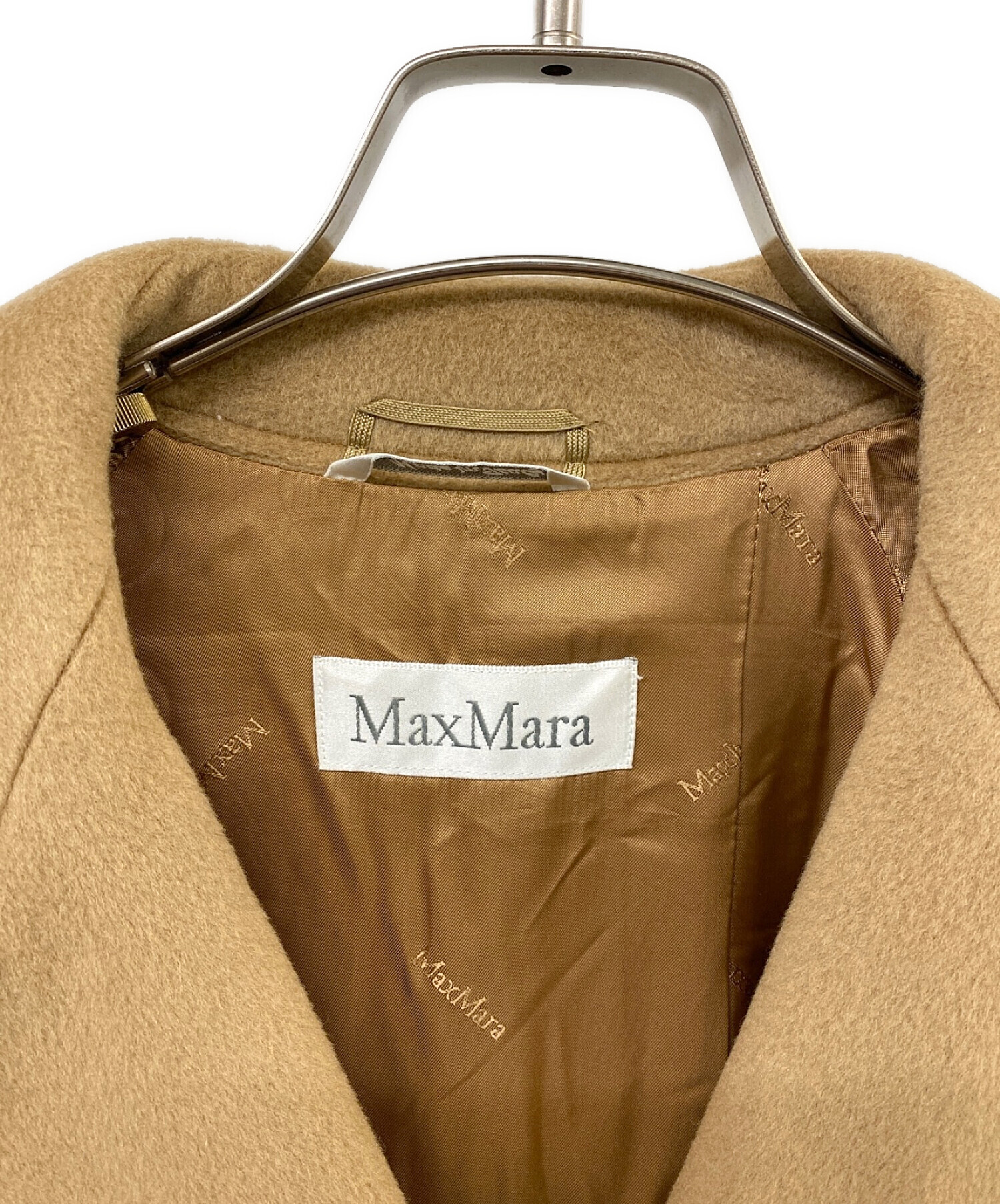 新品 Max Mara 白タグ ピュアニューウール テーラードジャケット 38MaxMa