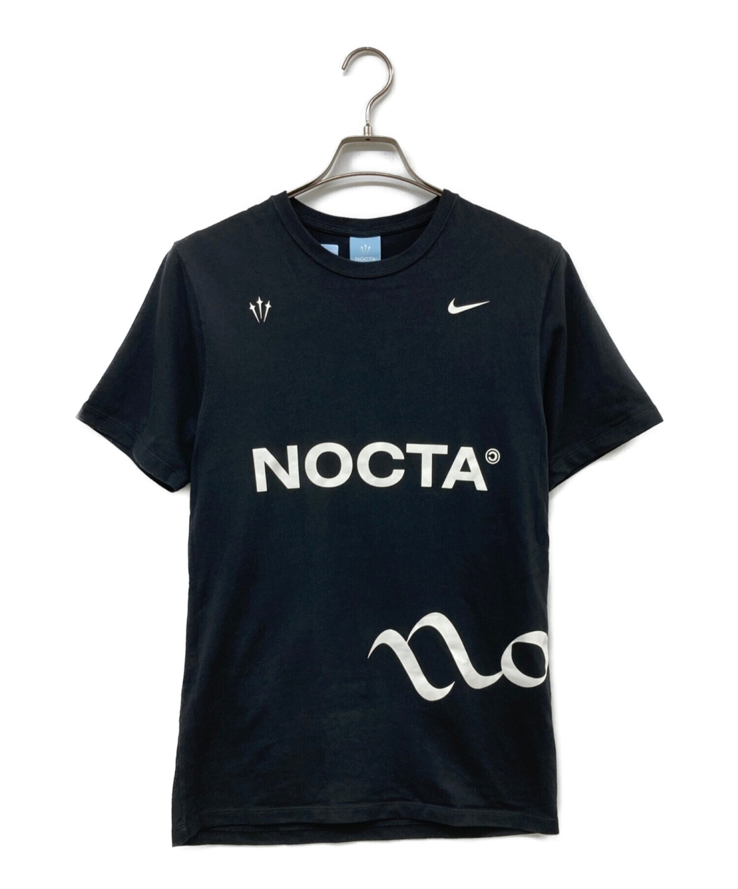 NIKE (ナイキ) NOCTA (ノクタ) コラボプリントTシャツ ブラック サイズ:S