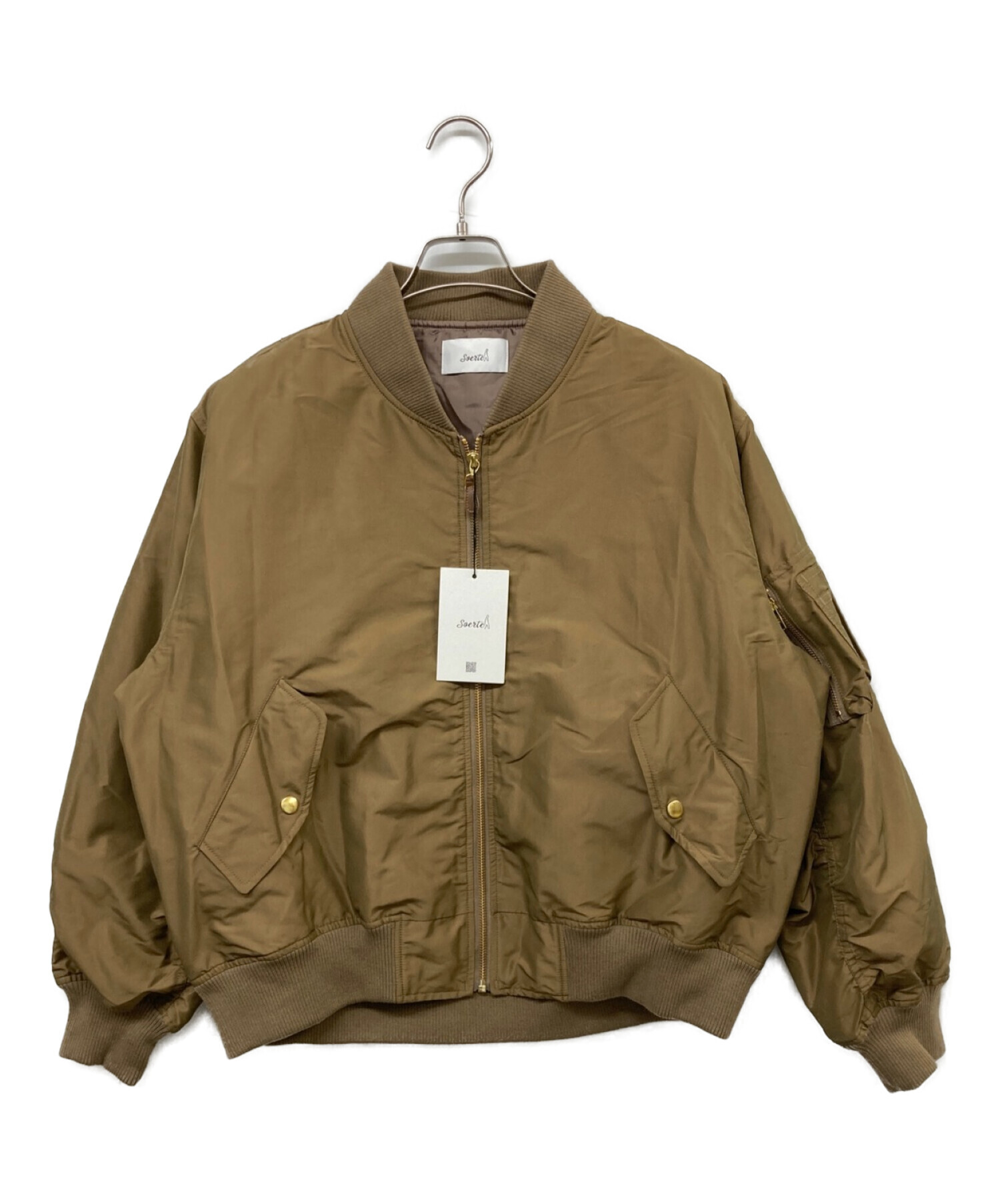 中古・古着通販】Soerte (ソエルテ) Oversize chambray MA-1 
