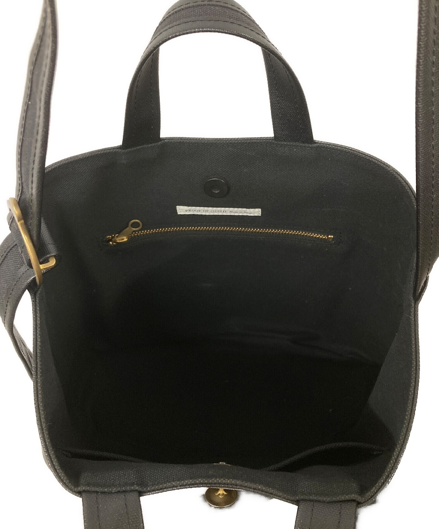 PROOF OF GUILDOval うまう 2way Bag L黒