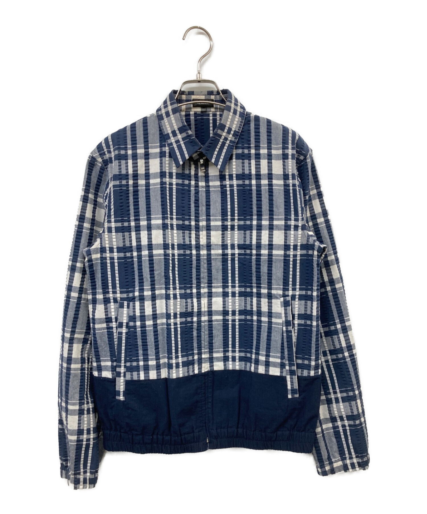 ジルサンダー JIL SANDER チェック スイングトップ ブルゾン ショート 